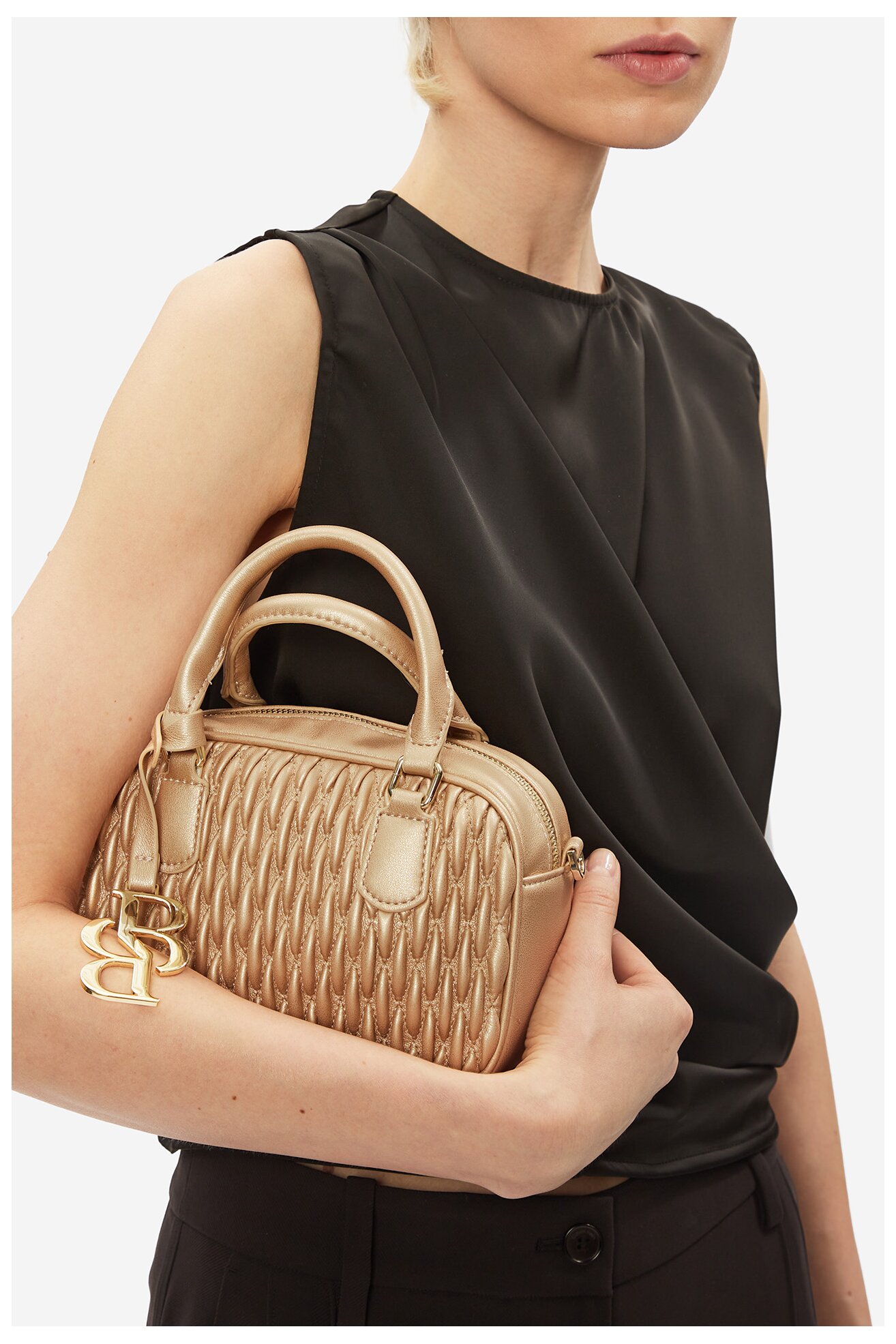 Kézitáska Badura TYL0226 ARANY