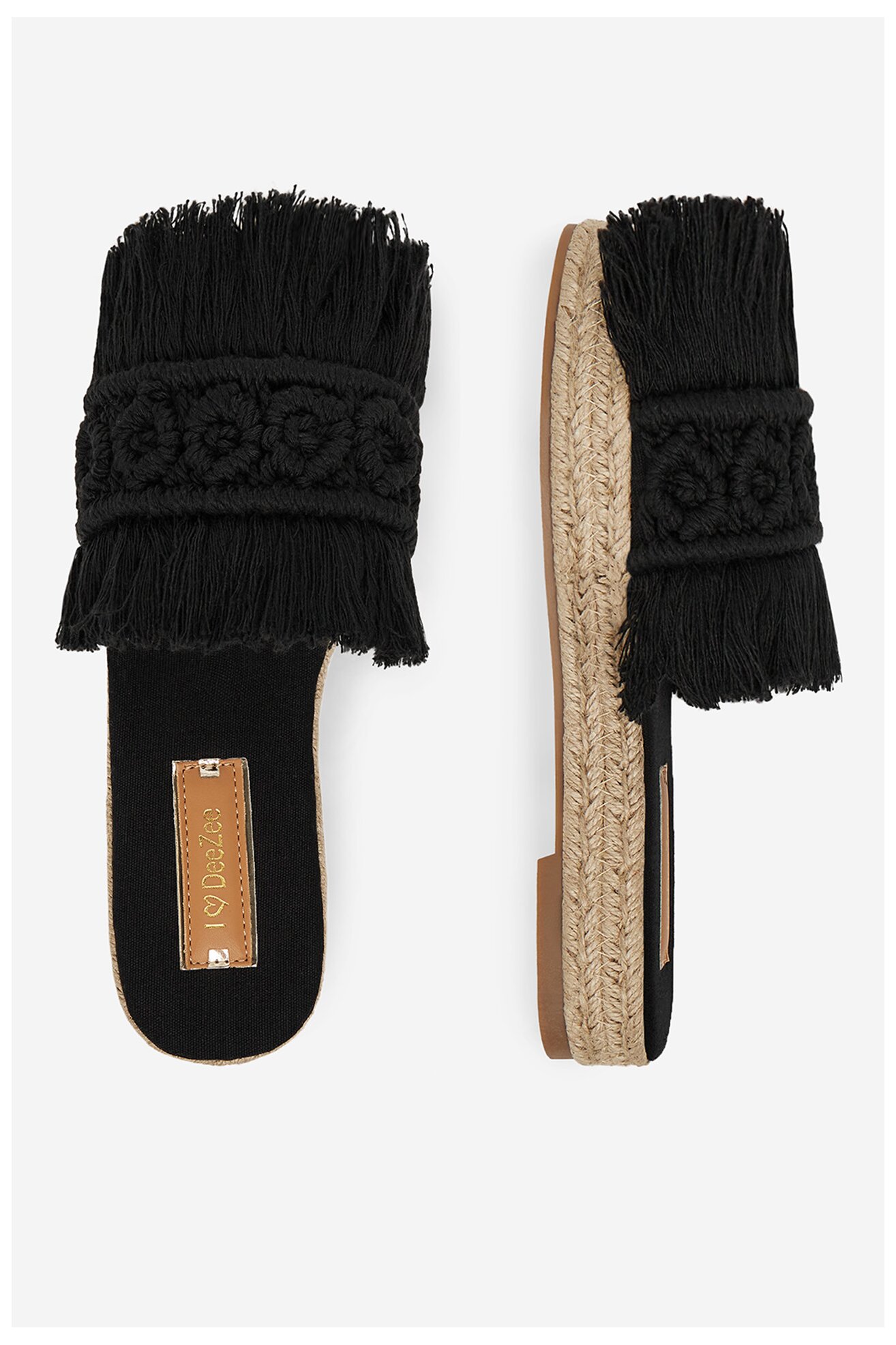 Șlapi DeeZee S294 NEGRU