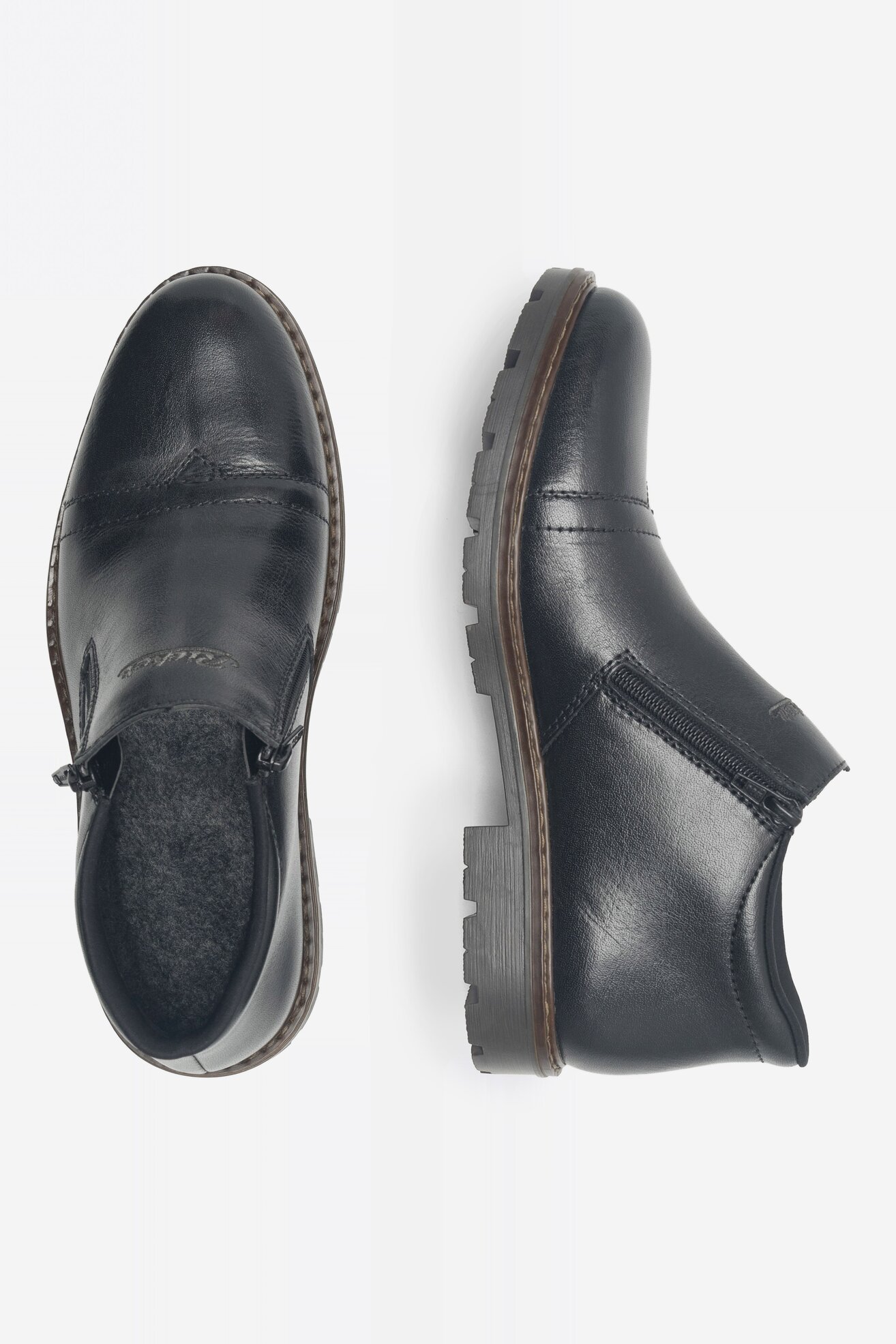 Ботильйони Rieker 12194-00 ЧОРНИЙ