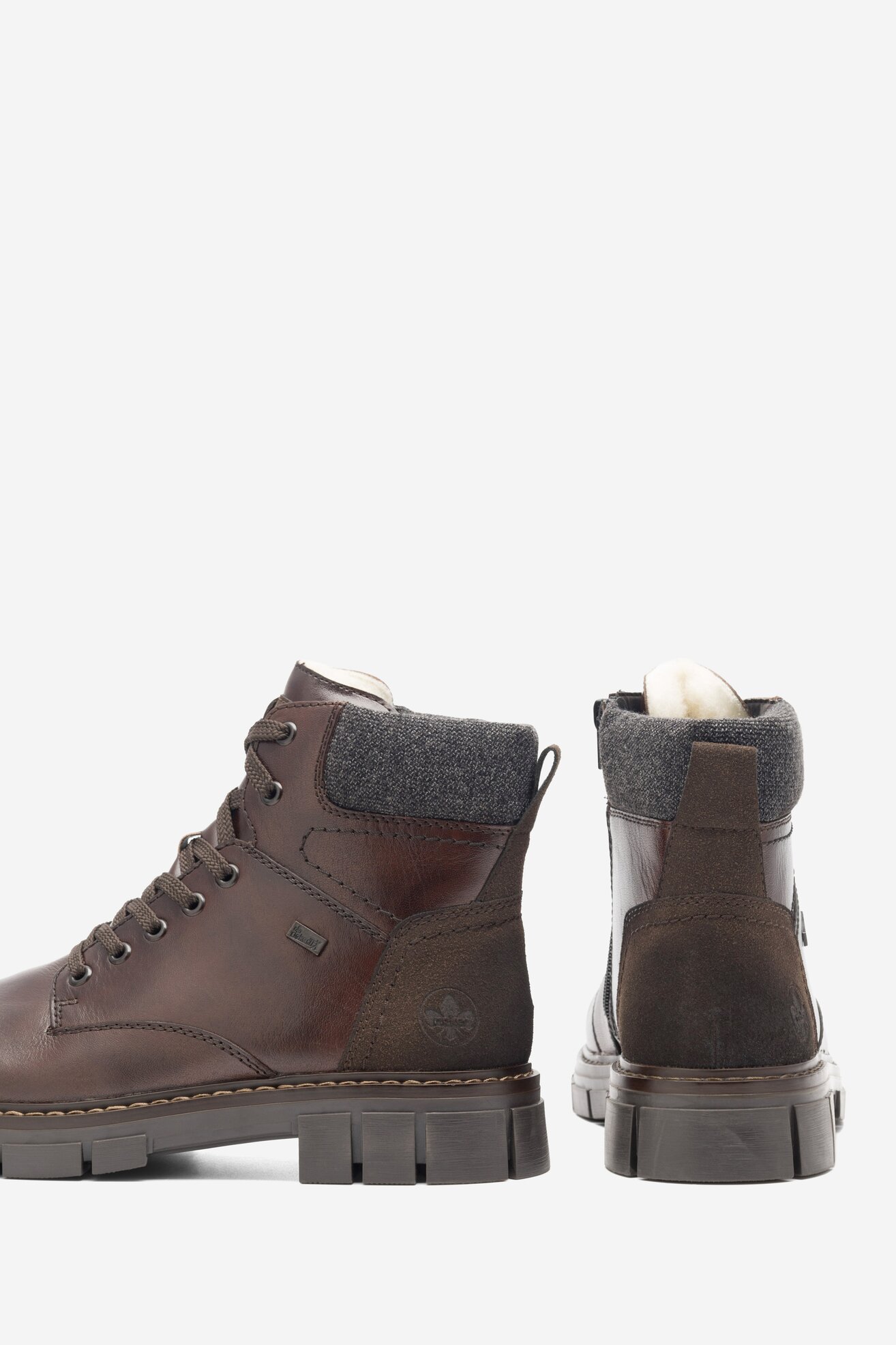 Bocanci Rieker 32205-25 MARO