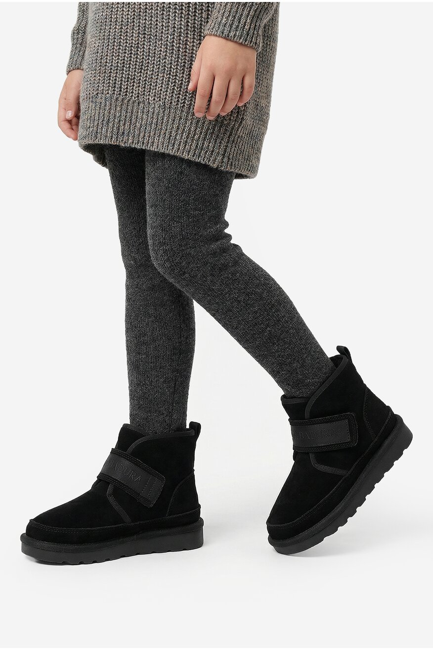 
                Badura - Śniegowce zamszowe ocieplane - 5906751389133