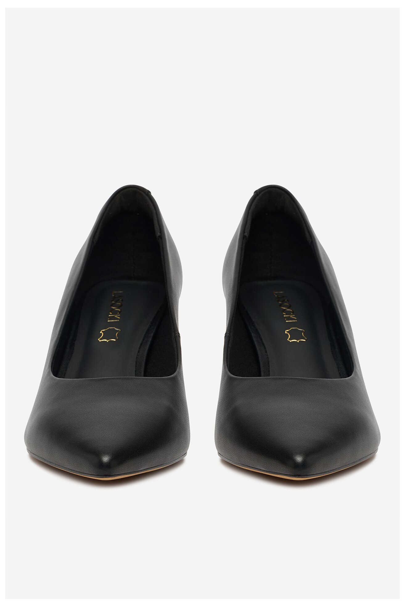 Елегантни обувки Lasocki CEO-SAGITTA-01 ЧЕРЕН