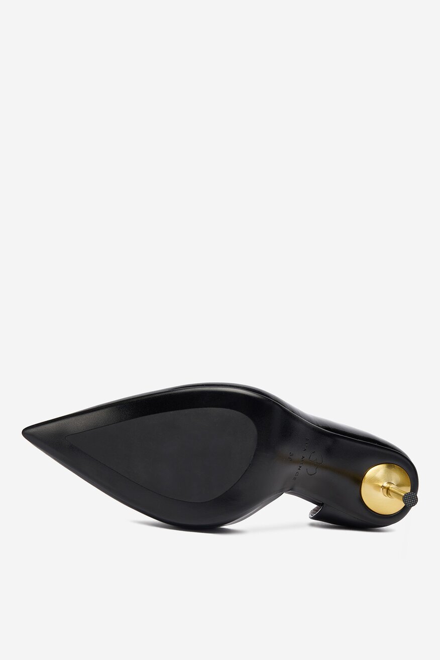 Pantofi cu toc EVA MINGE NEGRU - 5906751321799