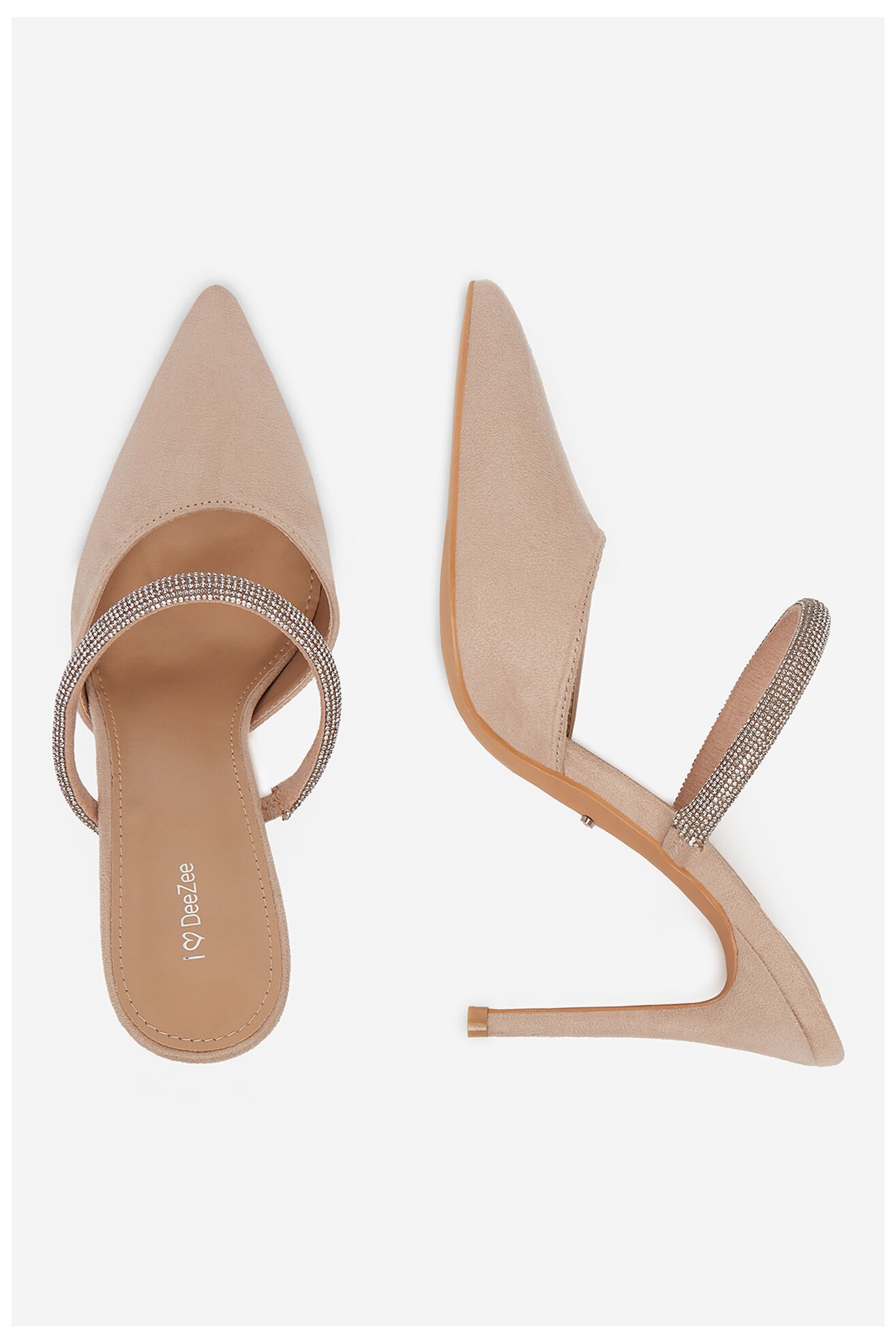 Klapki DeeZee HT92931-A229 Beżowy