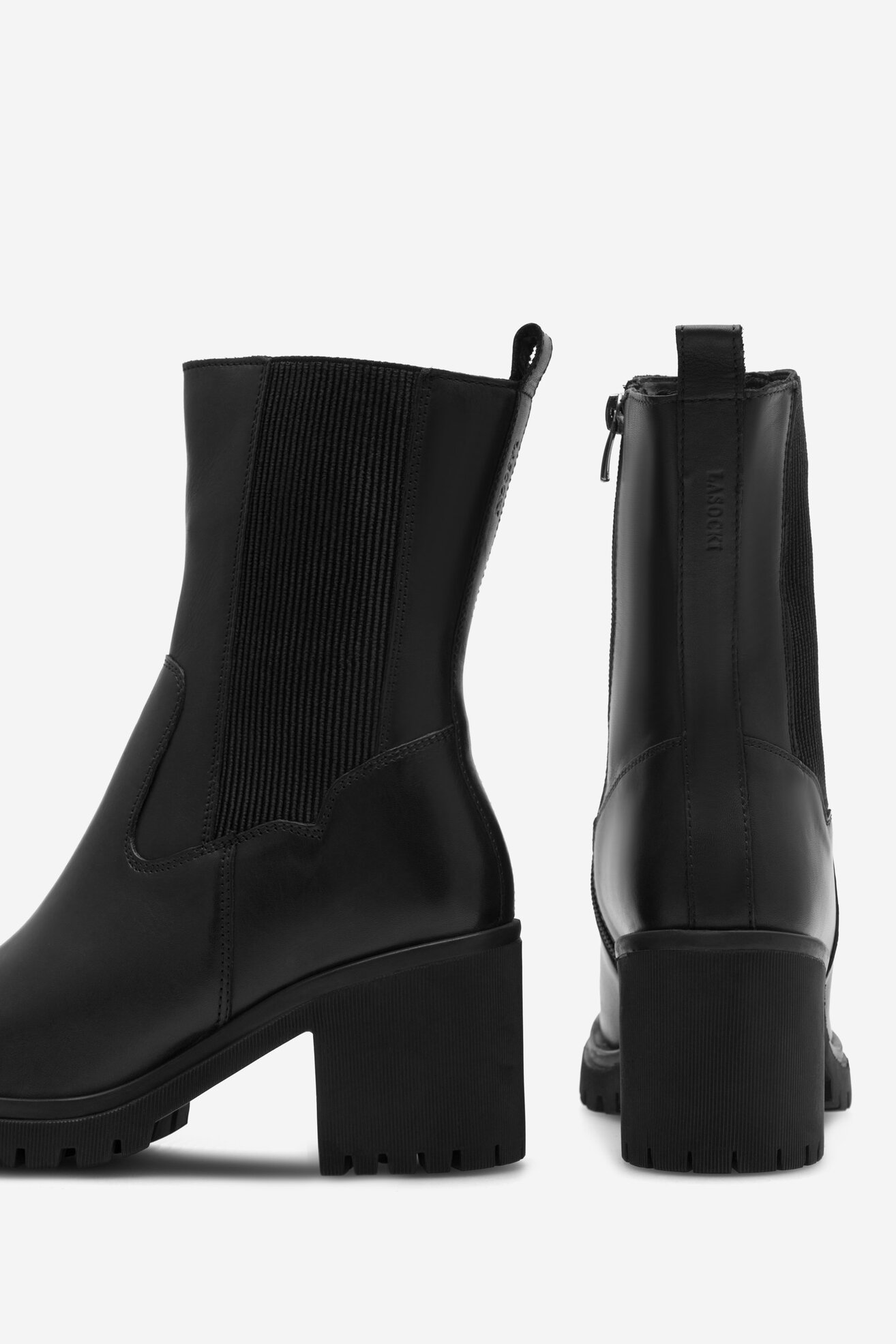 Bokacsizma Lasocki WI16-GATA-02 FEKETE