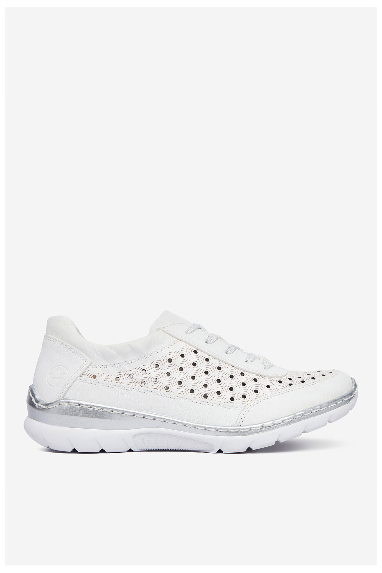 Półbuty Rieker CEO-L3217-80 Biały