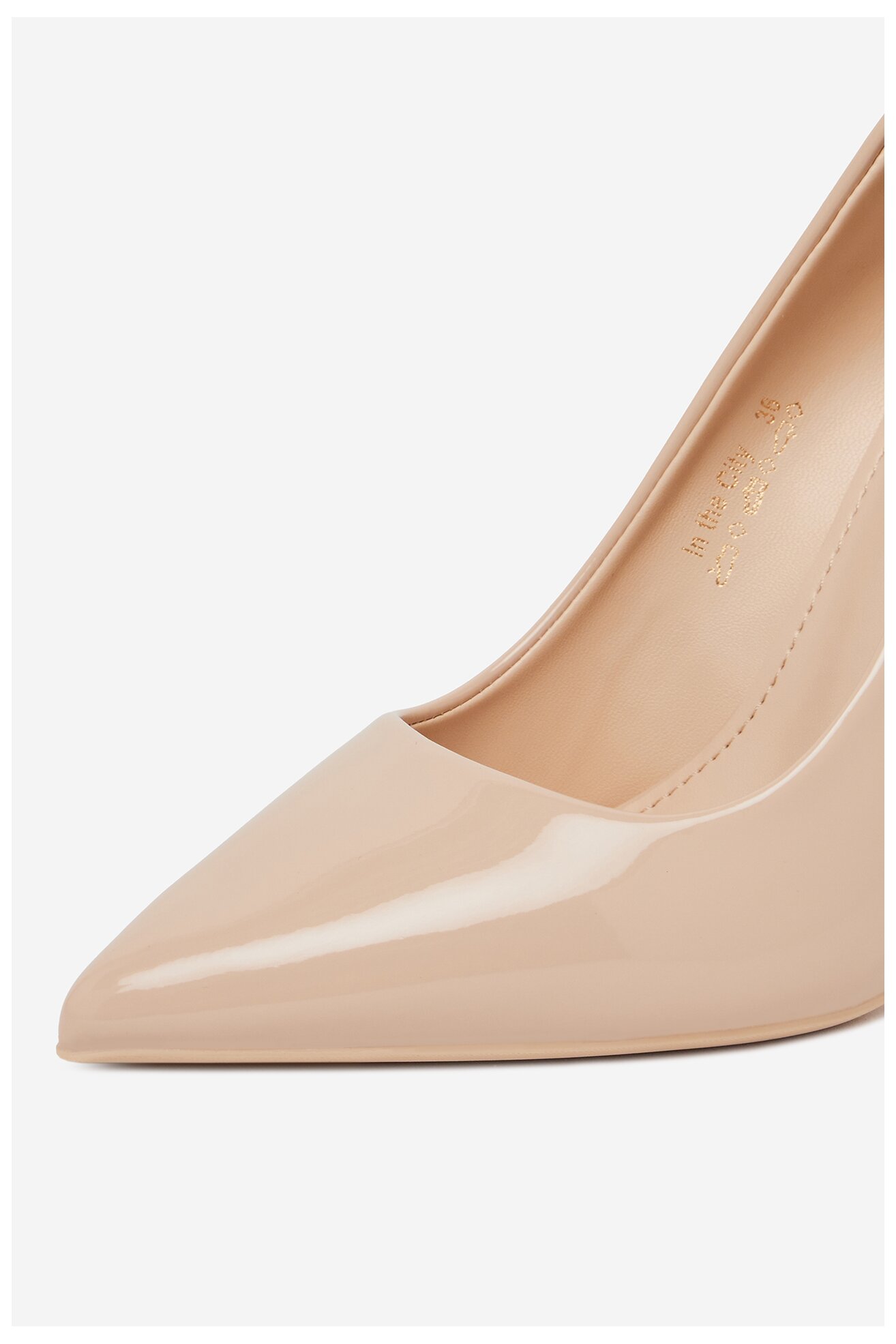 Czółenka DeeZee DZ0014 Beżowy