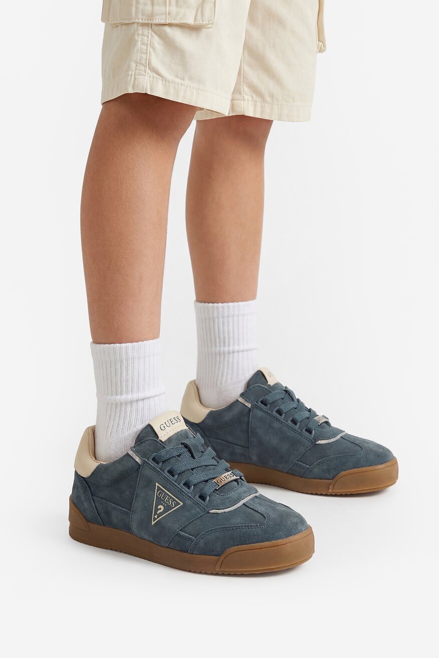 
                GUESS - Sneakersy skórzane - 5906751791172