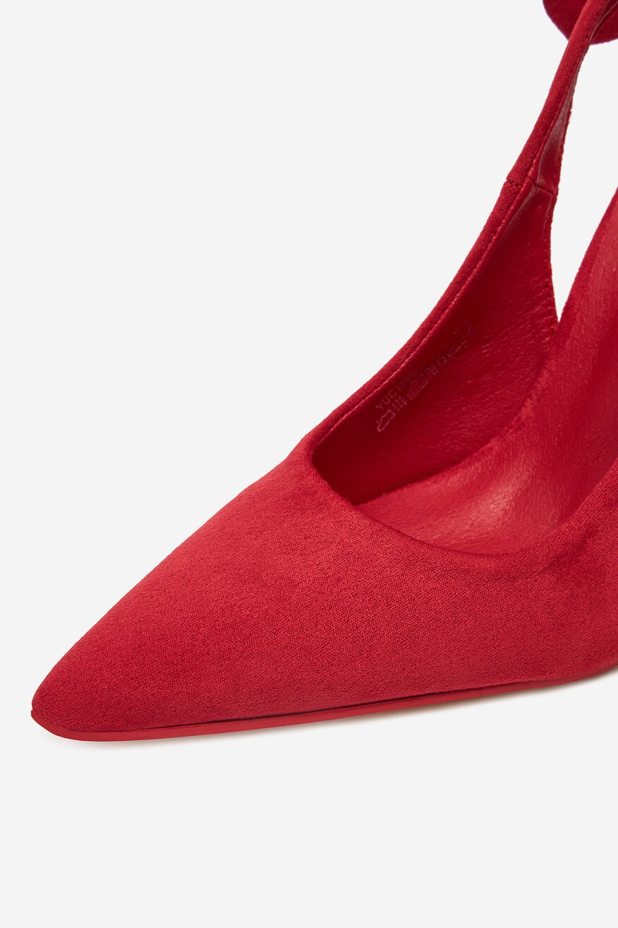 Pantofi cu toc DeeZee ROŞU - 5906751135341