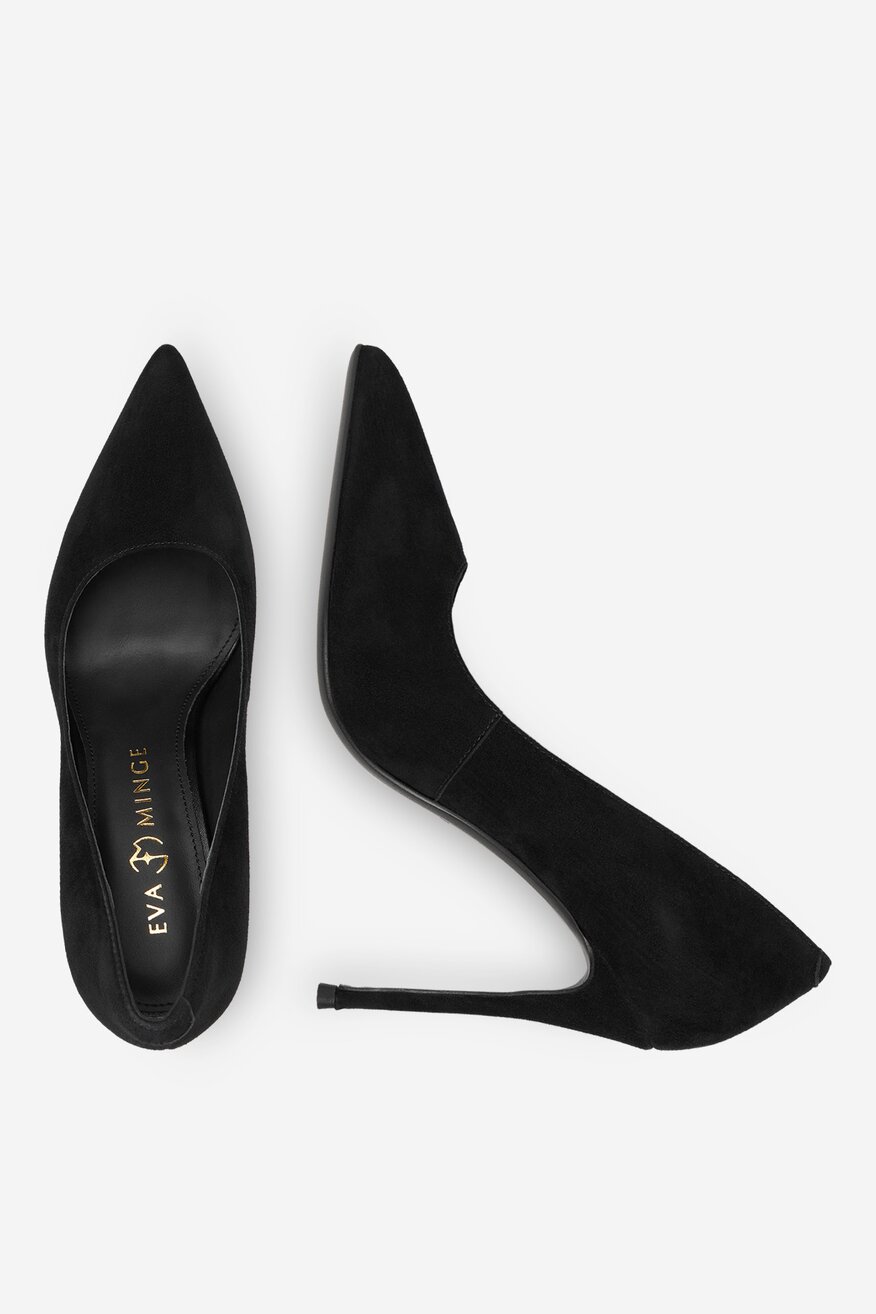EVA MINGE - Szpilki zamszowe - 5906751274026