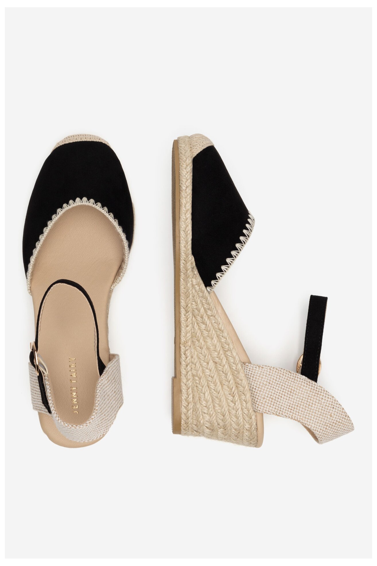 Еспадрилі Jenny Fairy WYL2610-1 ЧОРНИЙ