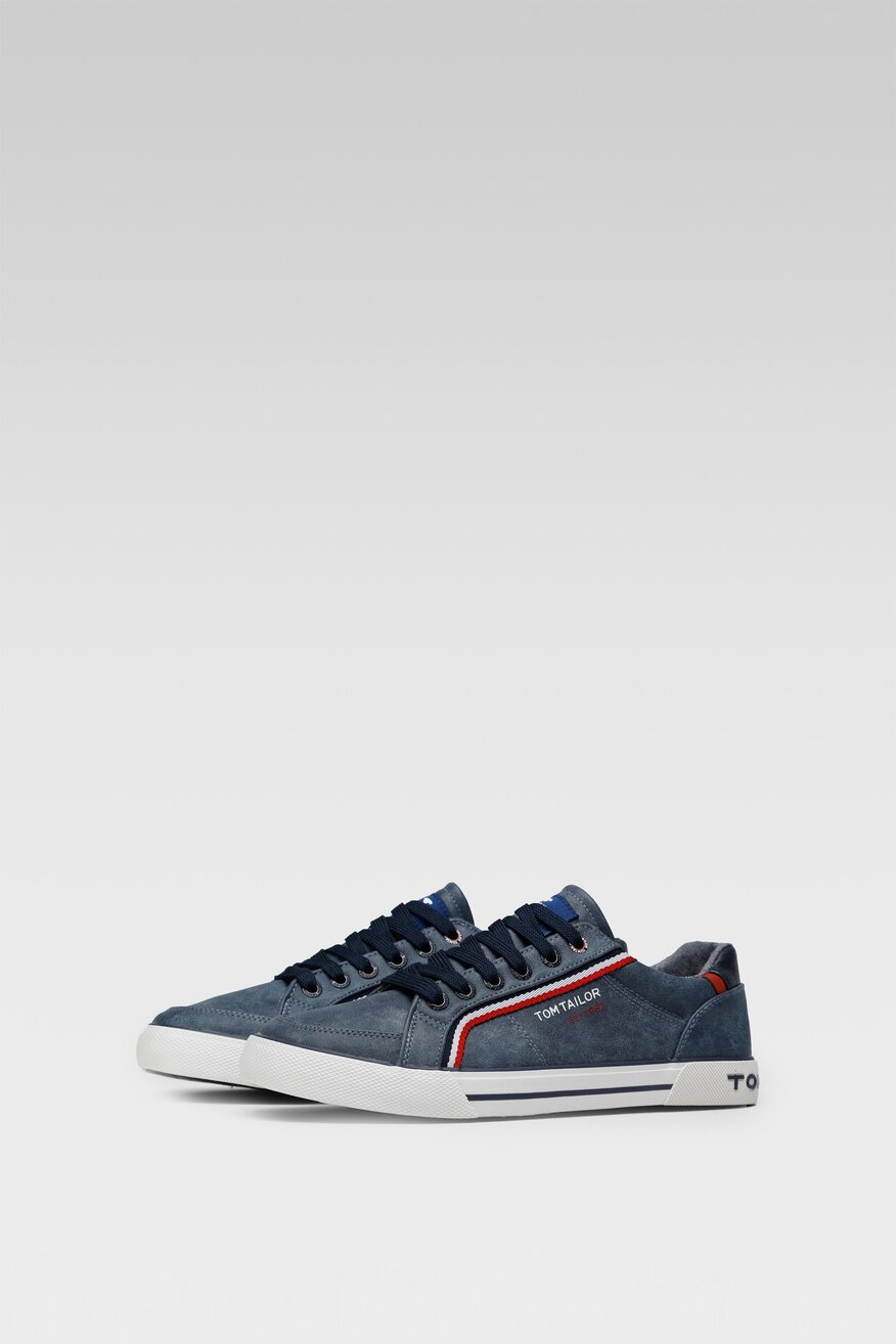 
                Tom Tailor - Półbuty niebieskie sznurowane - 5904248543839