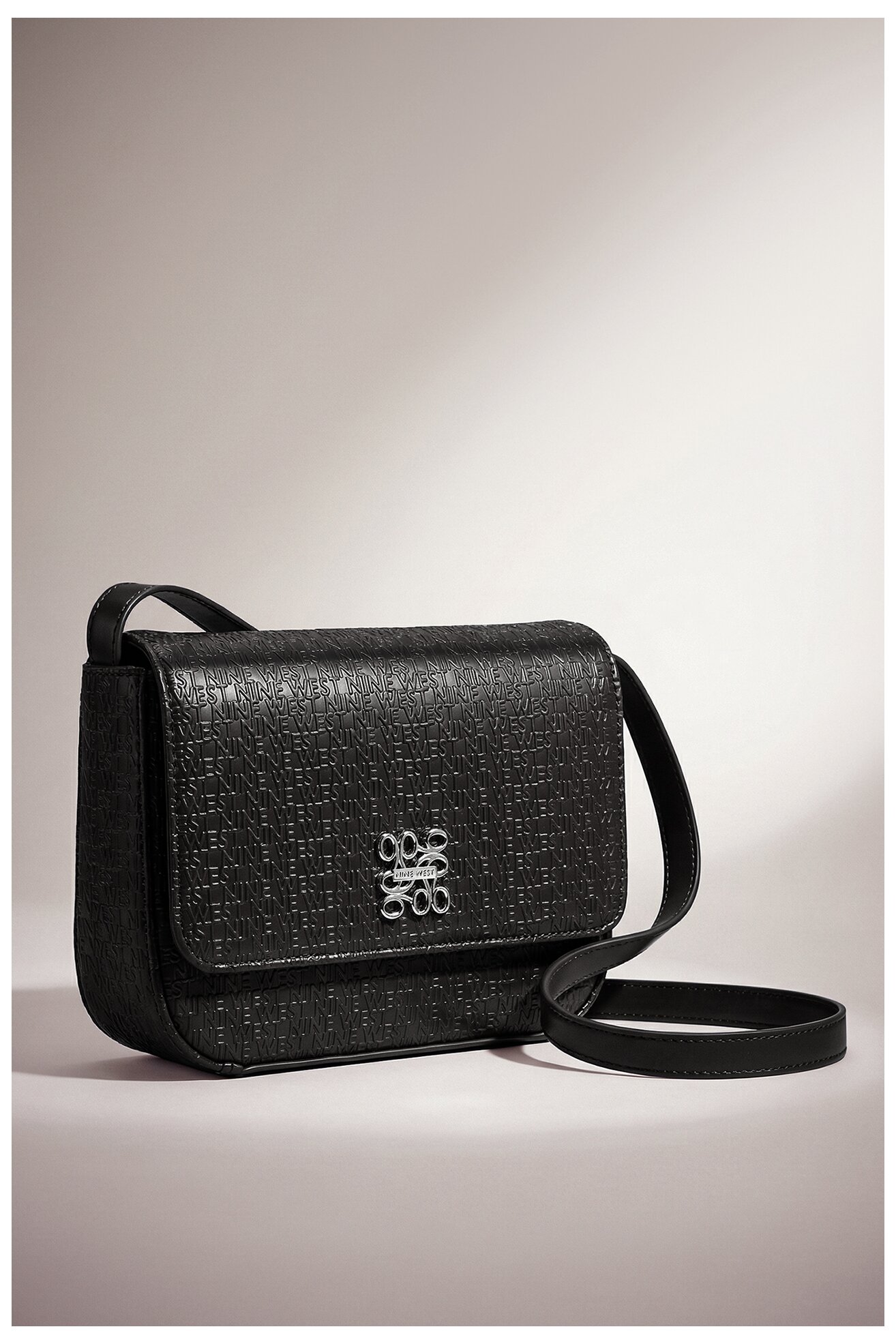 Дамска чанта NINE WEST CEO-HAMPSHIRE-I-LDA8176 ЧЕРЕН