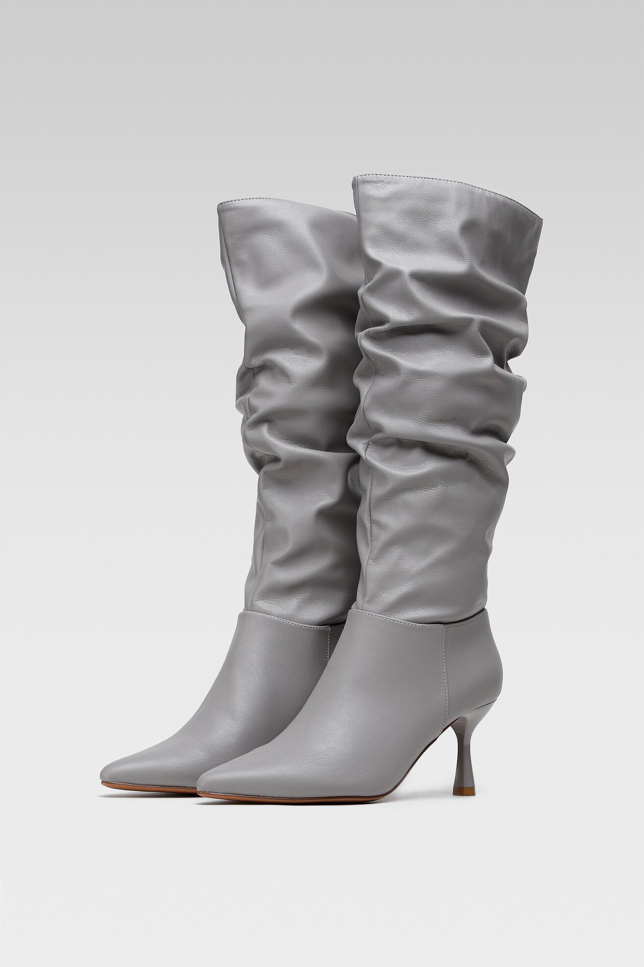 Kozaki Jenny Fairy LS5585-01 Szary