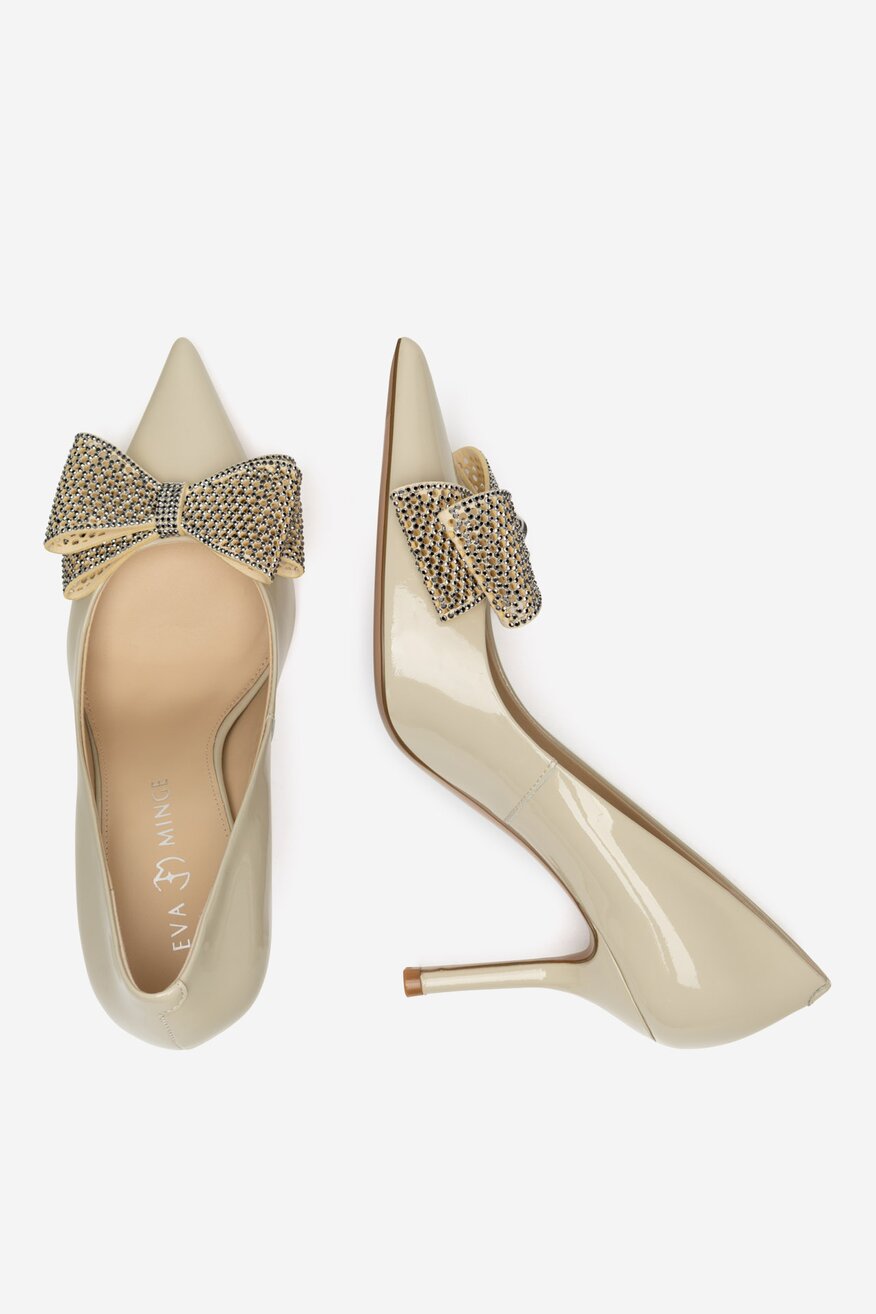 
                EVA MINGE - Czółenka skórzane - 5906751676776