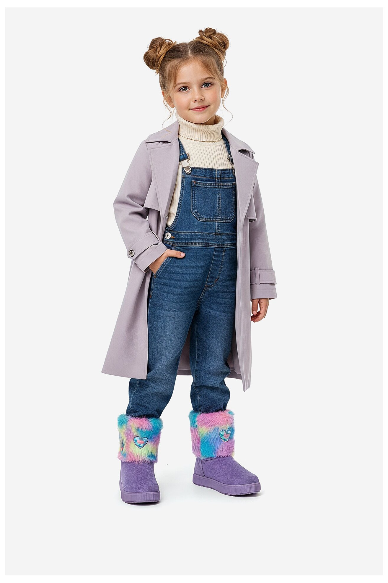 Csizma FURBY CEO-BIC-AW25-133FUR LILA