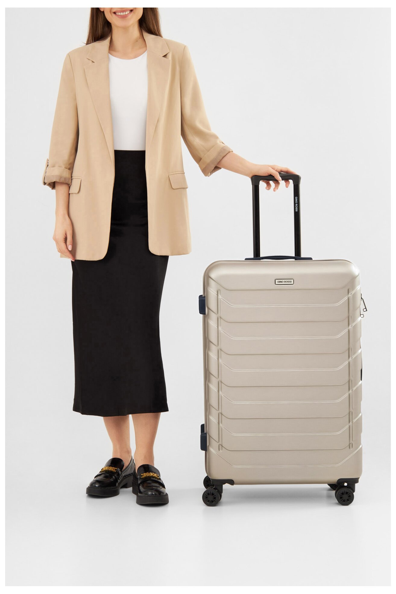 Bőrönd Gino Rossi CEO-GIN-L-002-05-GOLD ARANY