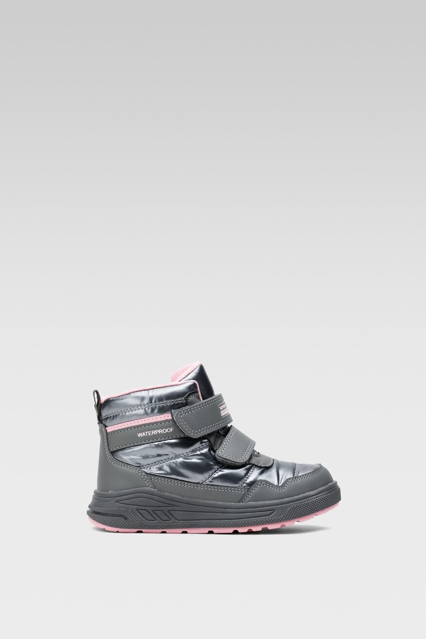 
                SPRANDI EARTH GEAR - Kozaki srebrne - 5904862390161