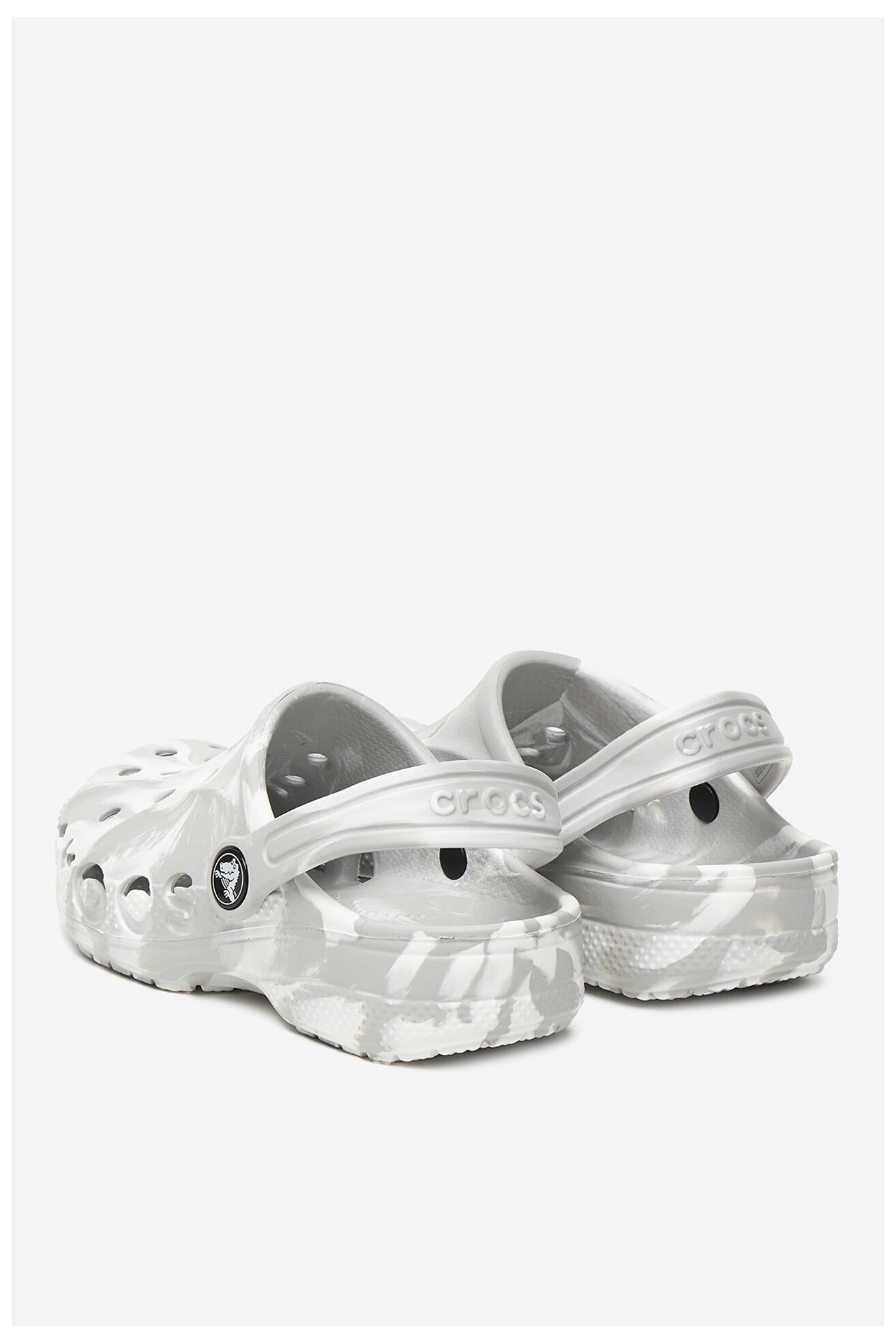 Klapki basenowe Crocs C-BAYA CLOG K 207016-1FS Szary