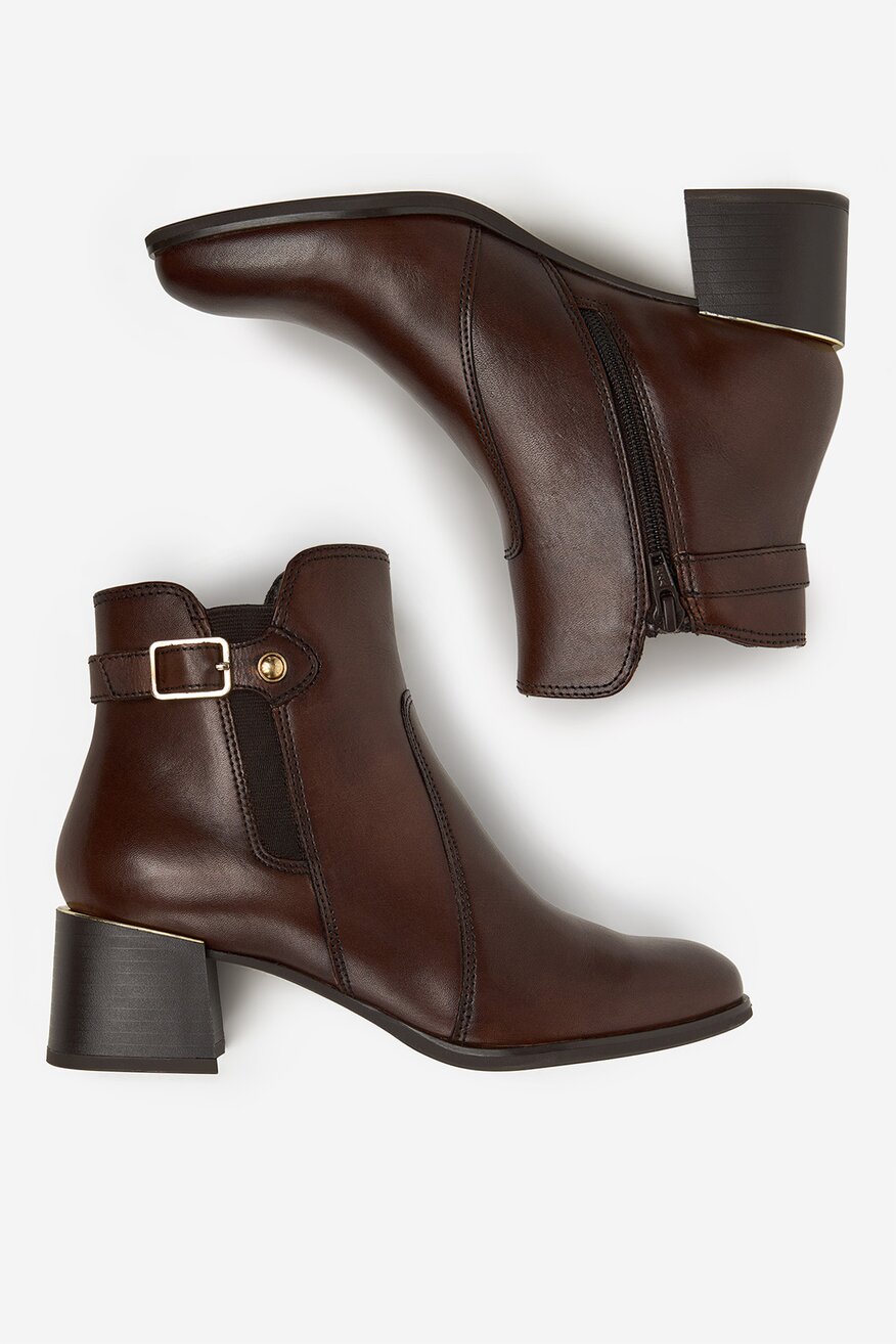 Lasocki - Botki skórzane - 5906751393635