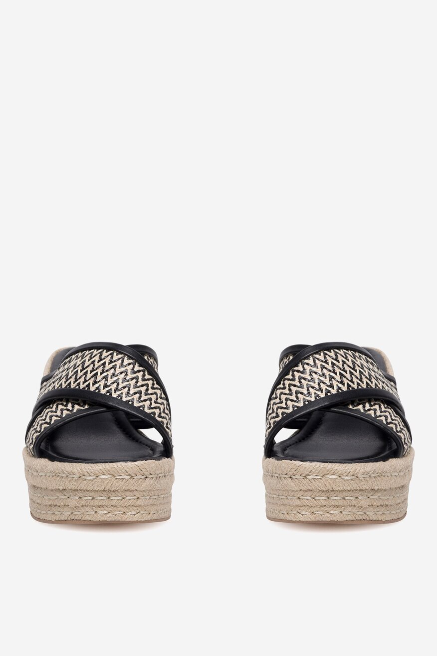 Pantofle NINE WEST ČERNÁ - 5905588563587
