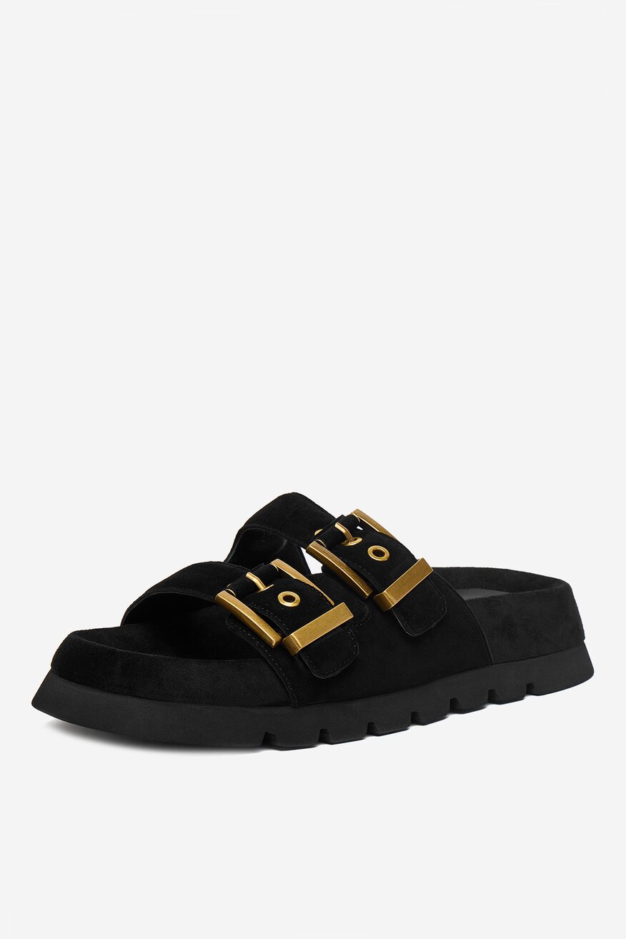 Badura - Klapki skórzane - 5906751990216