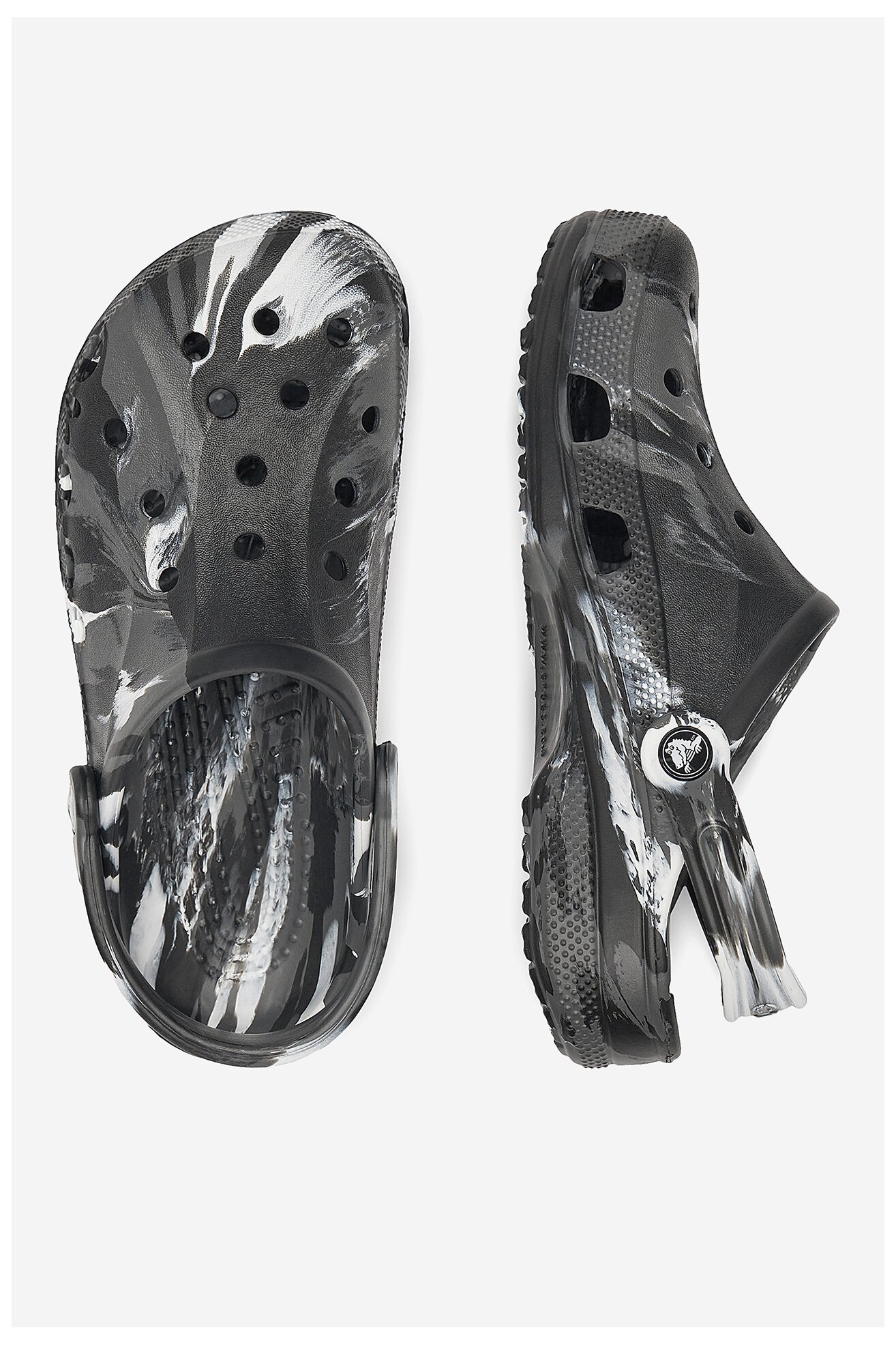 Klapki basenowe Crocs 206935-066 Czarny