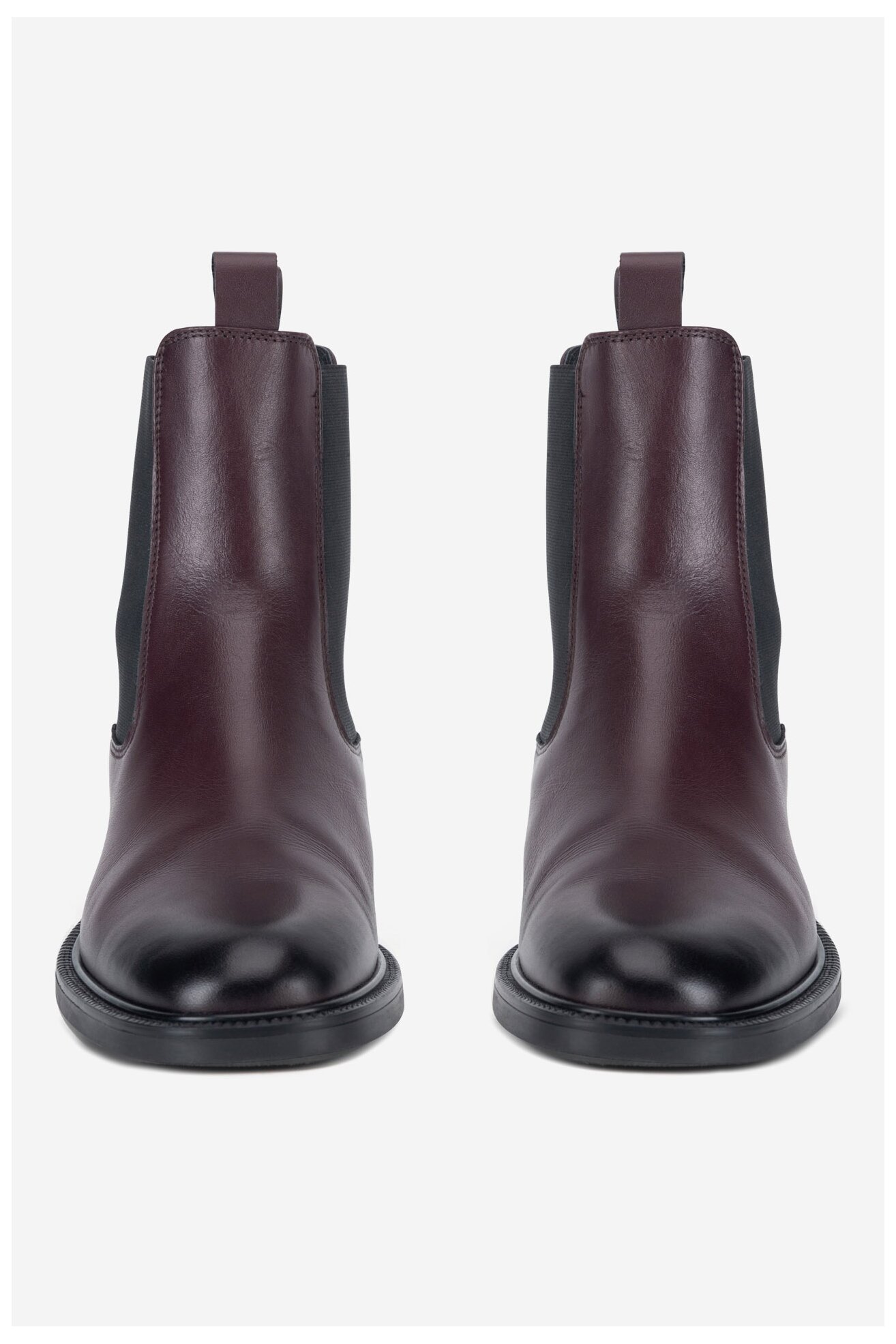 Botki Gino Rossi PETRA-124 Bordowy