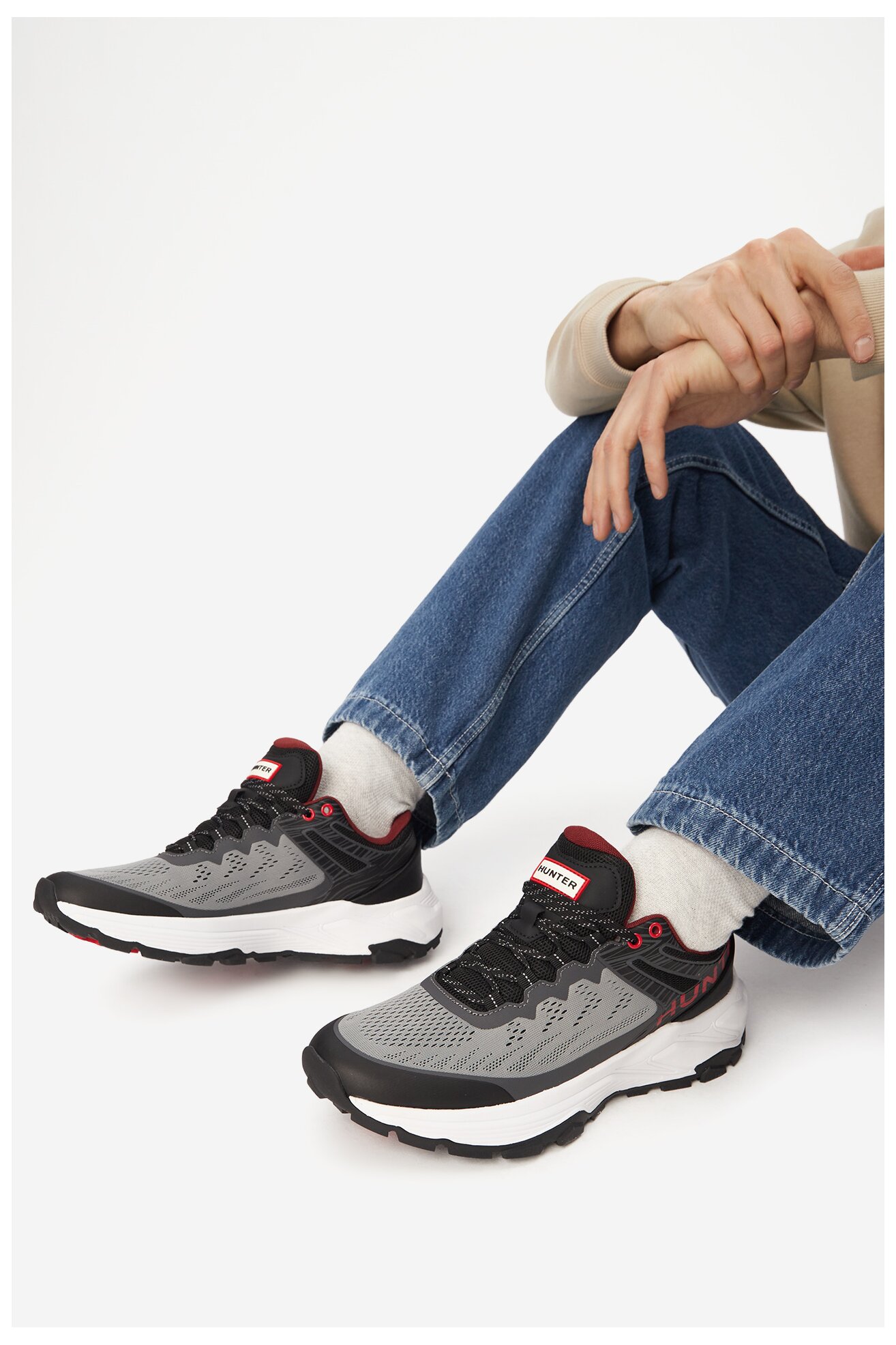 Sneakers HUNTER CWBEO-TECTON-01 Czarny