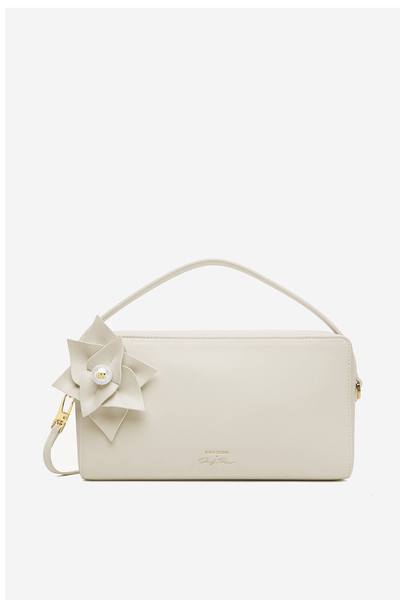 Torebka Gino Rossi EO-ROSE-LA224-19650 Złamana biel