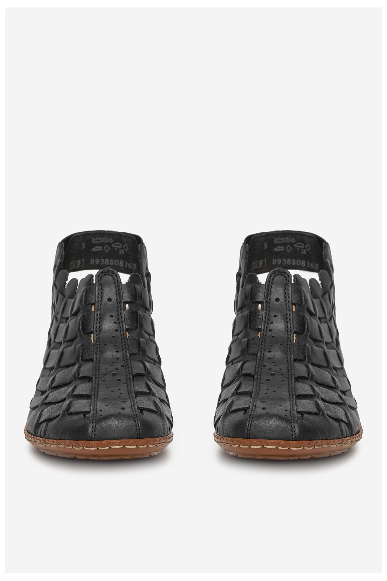 Czółenka Rieker CEO-46778-01 Czarny