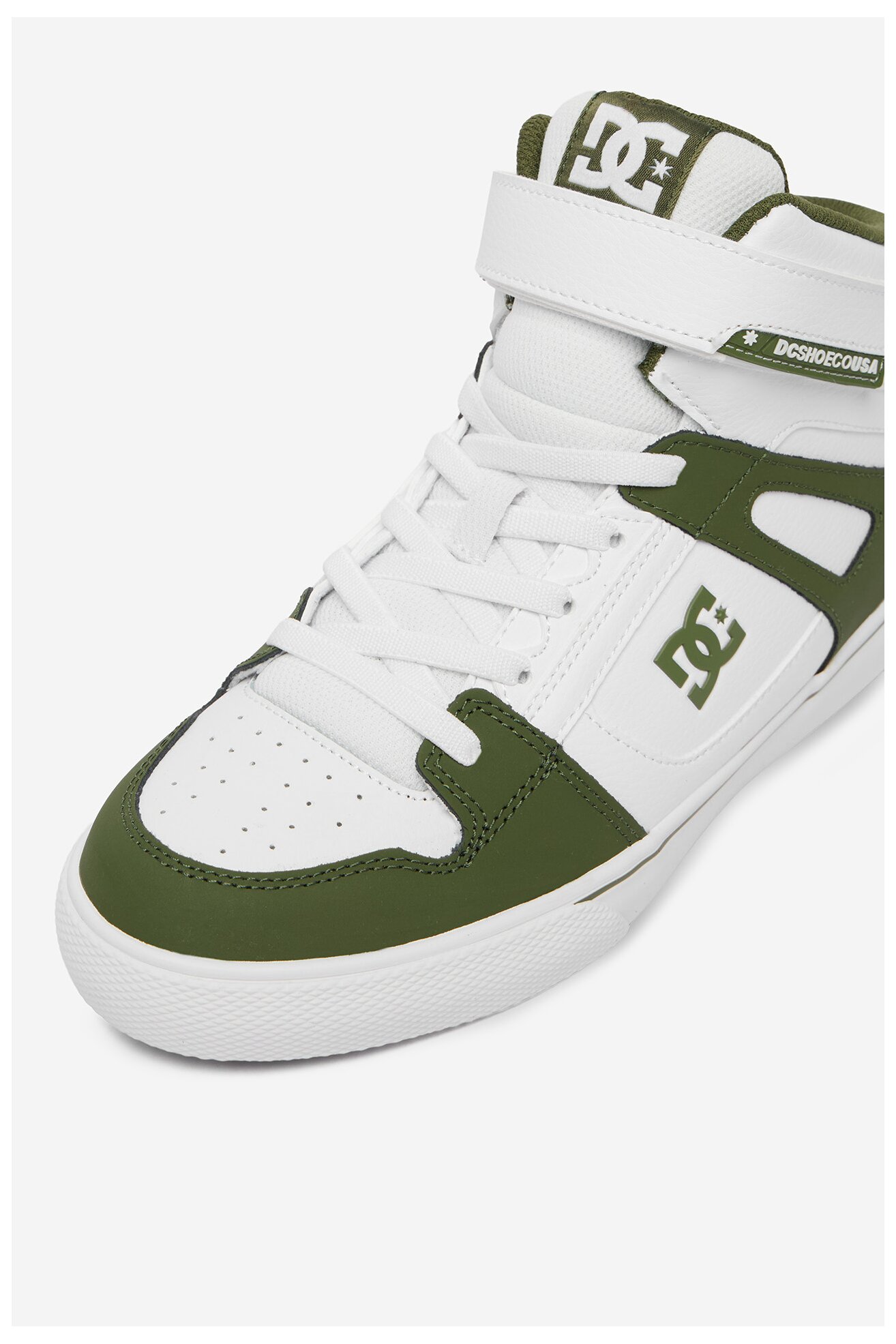 Obuwie sportowe DC Shoes EO-PURE HI TOP EV BOYS DC01795301 Biały