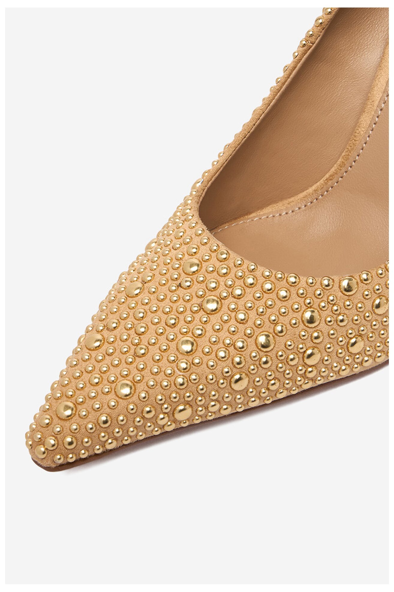 Czółenka EVA MINGE EO-SIAN-1797-181 Złoty