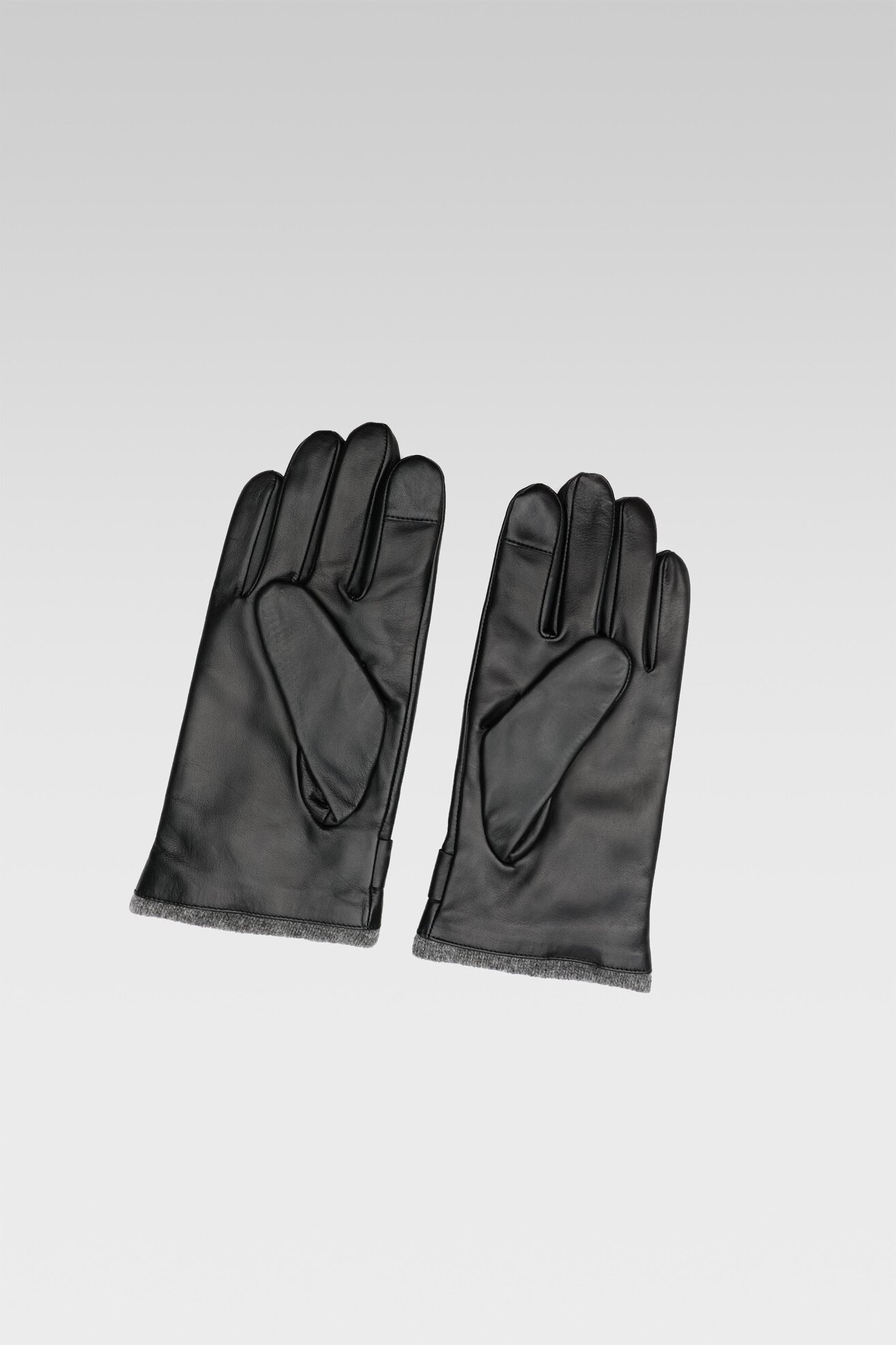 Rękawiczki męskie Lasocki 2M6-001-AW22 Czarny