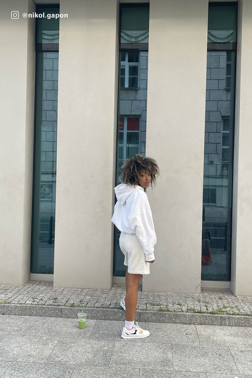 Sprandi - Szorty sportowe białe - 5903698801902