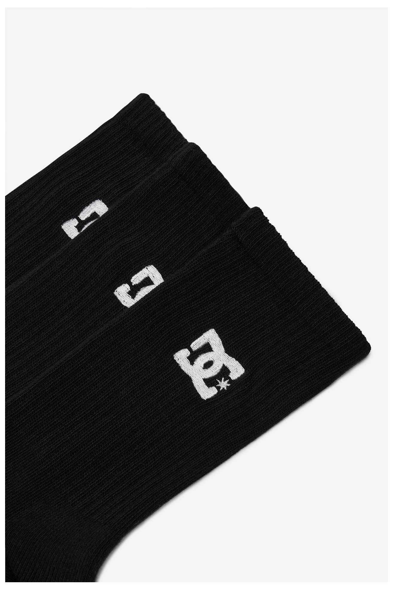 Zokni DC Shoes AS_DC_01W_SS25 (3-PACK) FEKETE