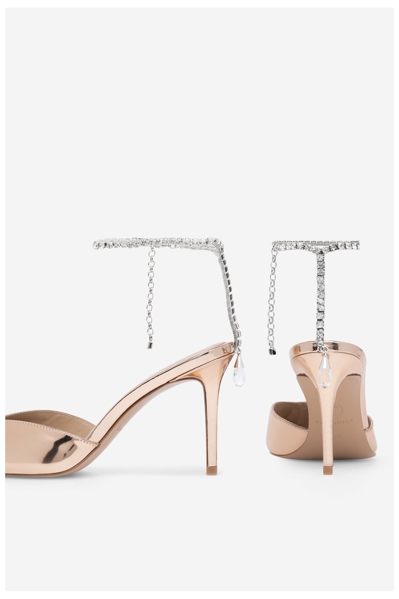 Pantofi cu toc EVA MINGE FLORENCIA-323-101-2 AURIU