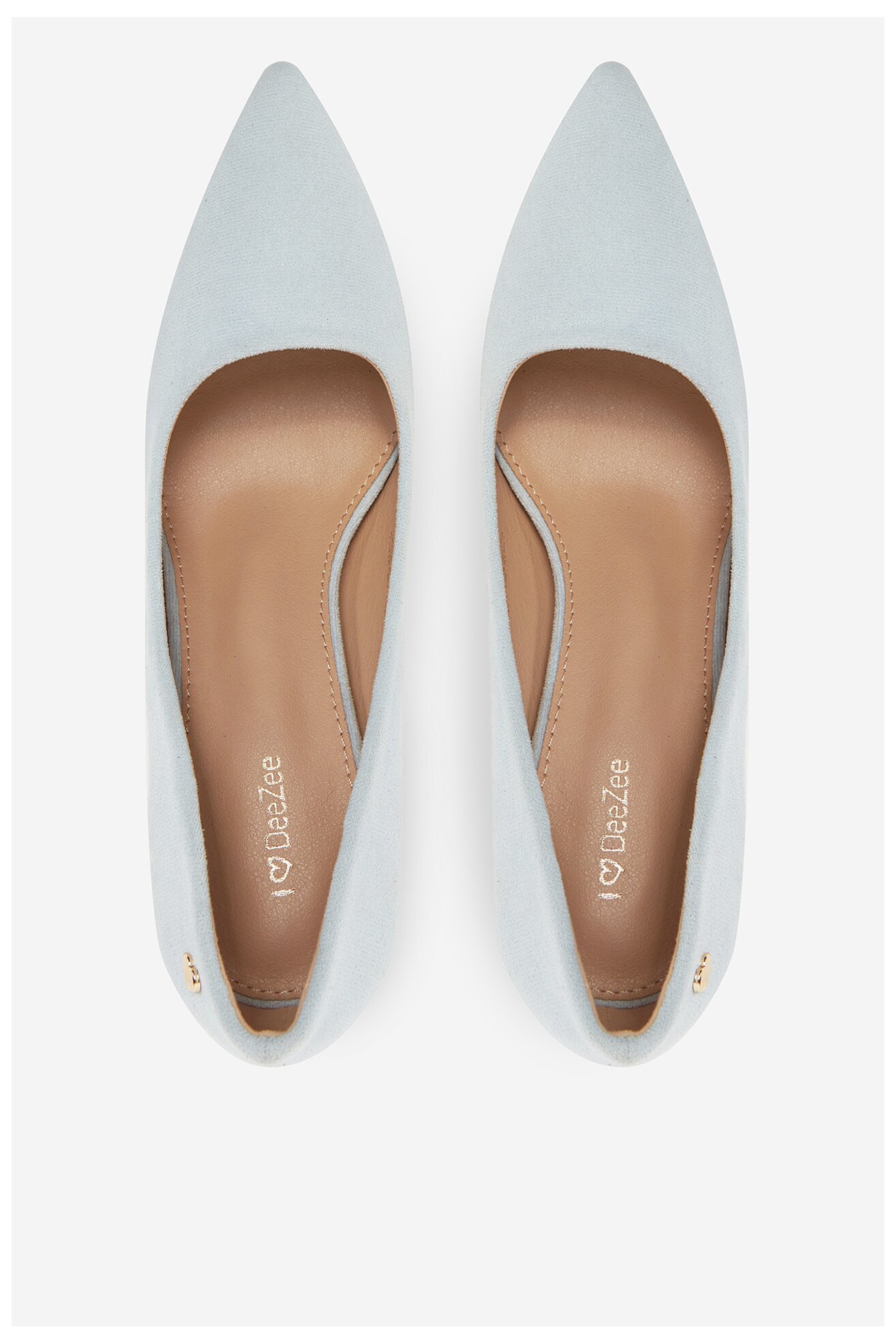 Pantofi cu toc DeeZee EZ-23-1 ALBASTRU DESCHIS