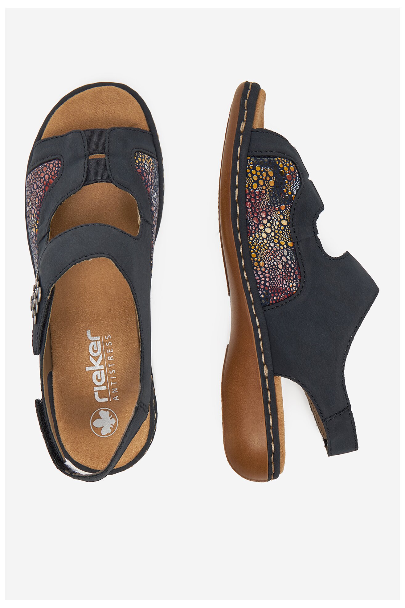 Sandale Rieker 65989-14 BLEUMARIN ÎNCHIS