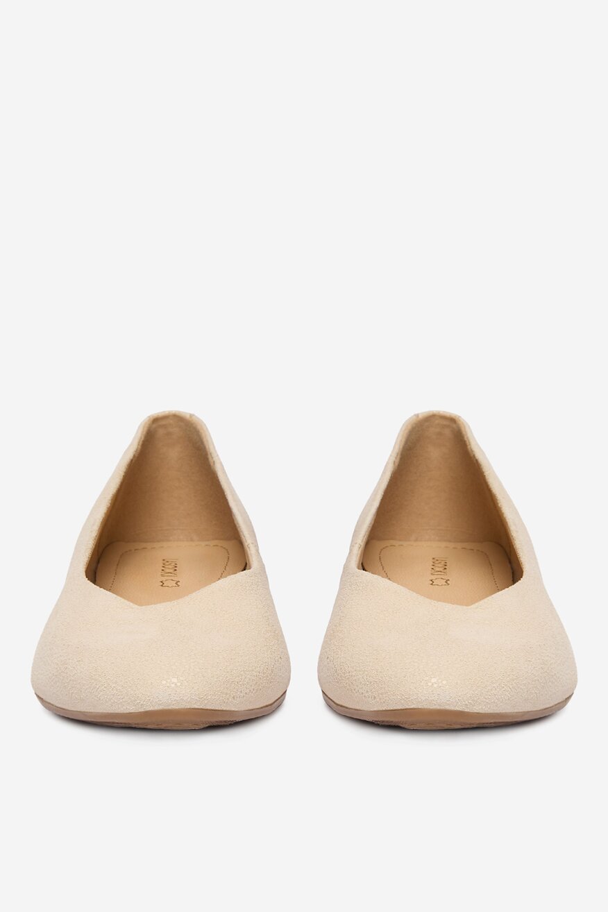 
                Lasocki - Baleriny skórzane - 5906751631737