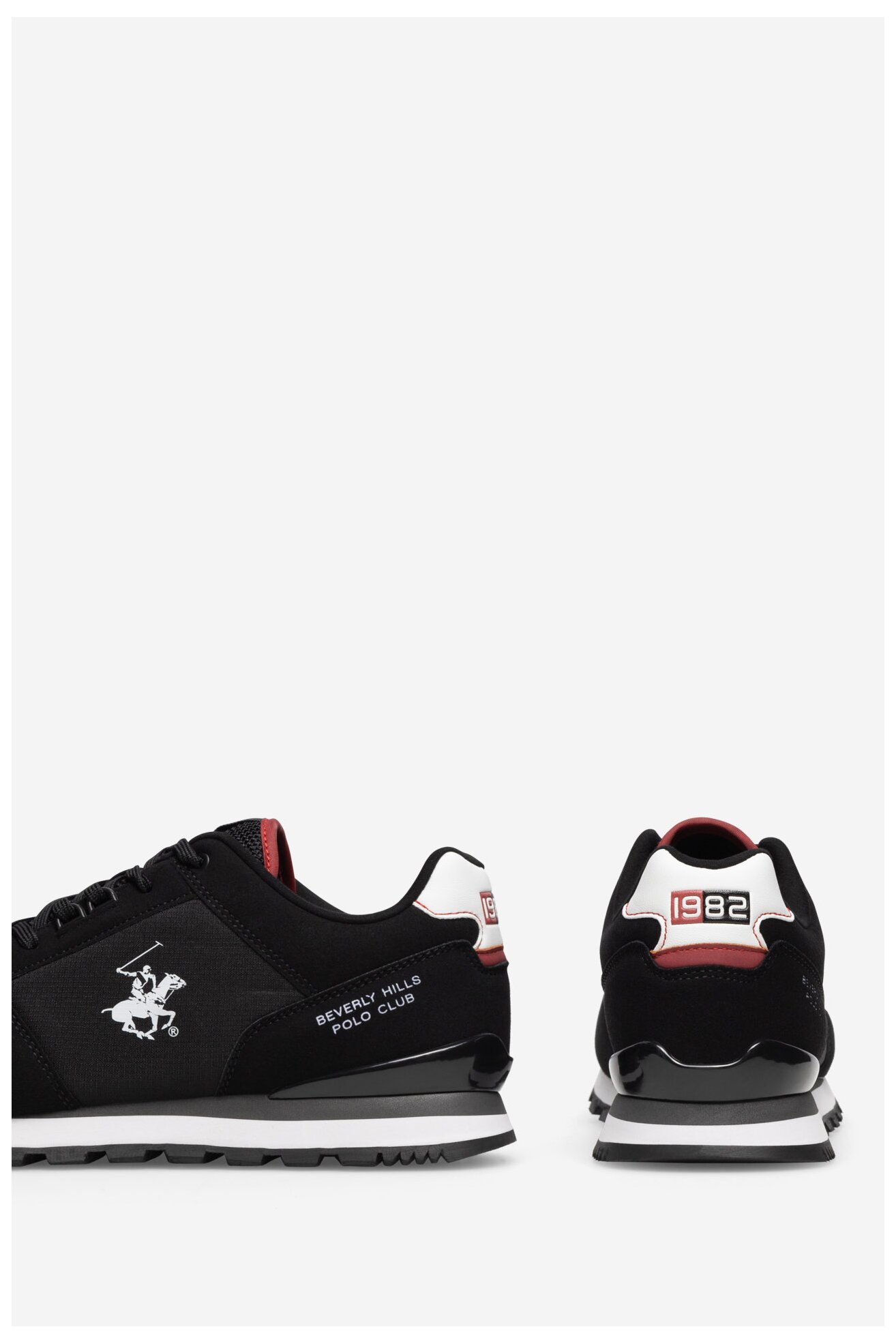 Sneakers Beverly Hills Polo Club MP07-01450-04B Czarny
