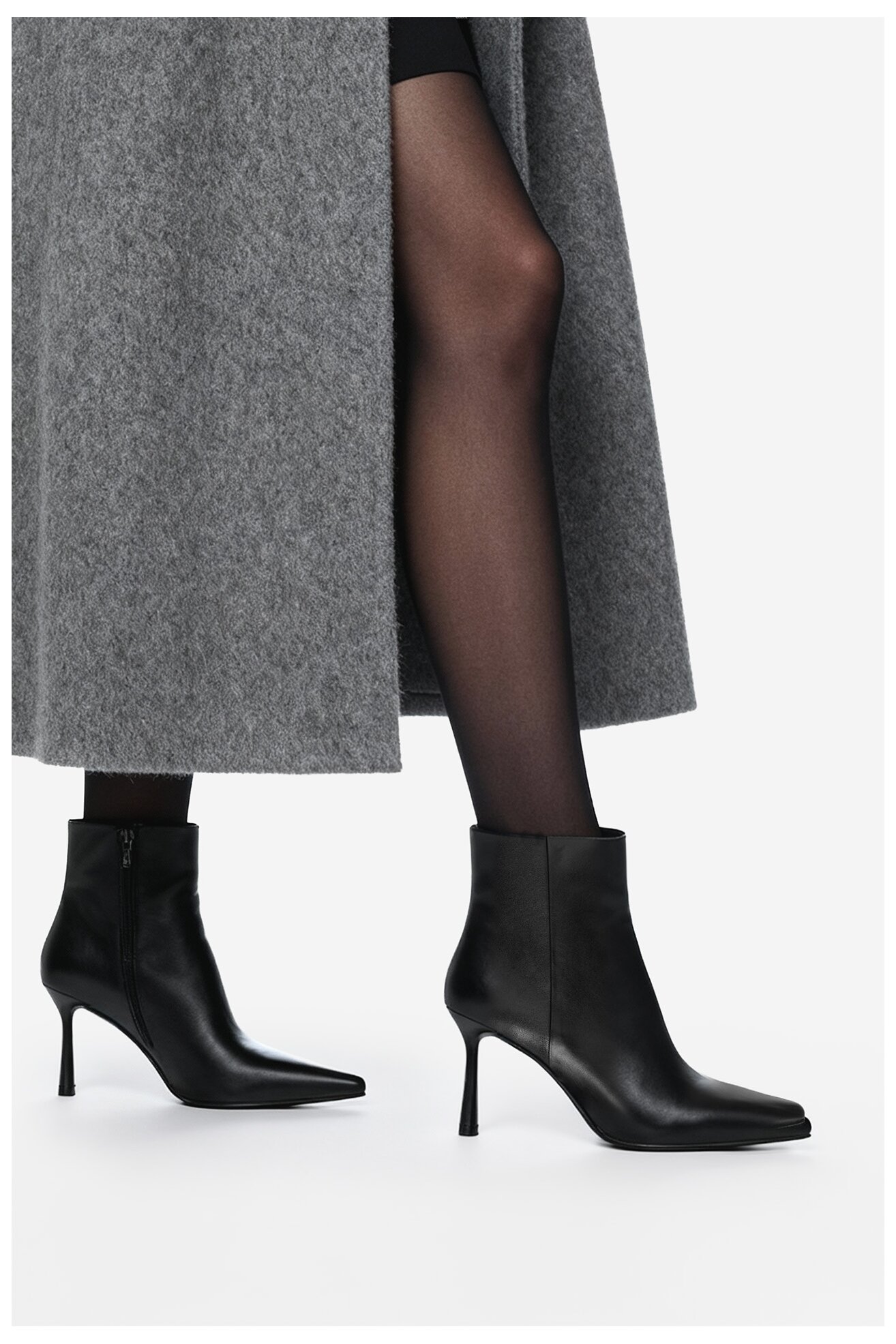 Botki EVA MINGE EO-ZAINA-02 Czarny