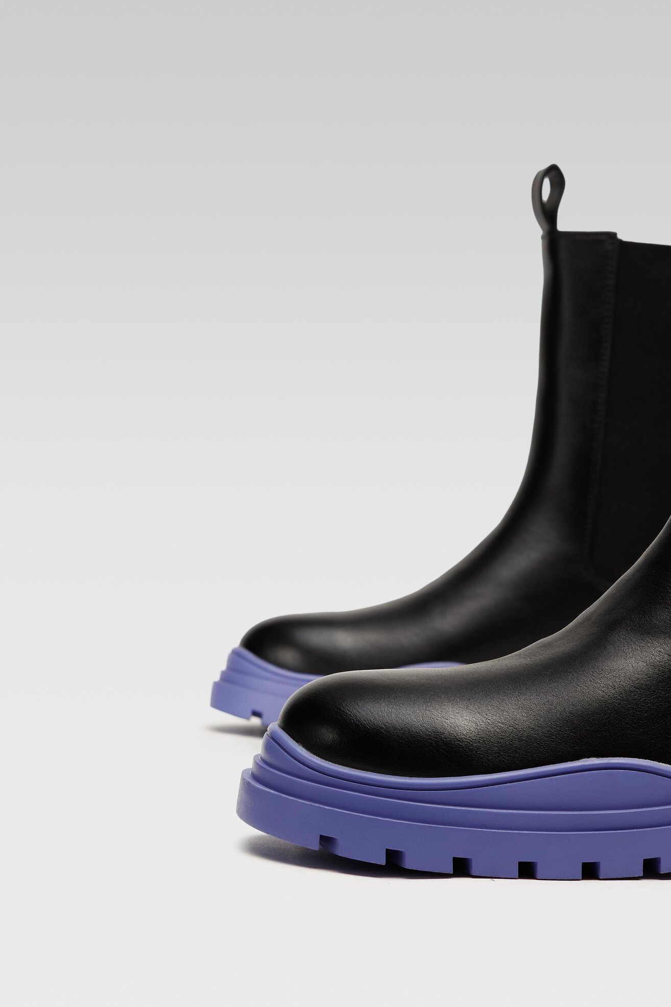 Botki DeeZee H90152-1K Fioletowy