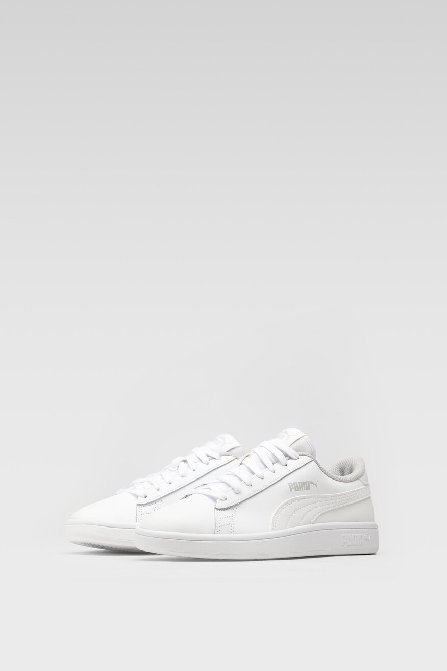 Puma - Skórzane obuwie sportowe pastelowe - 5903698840475