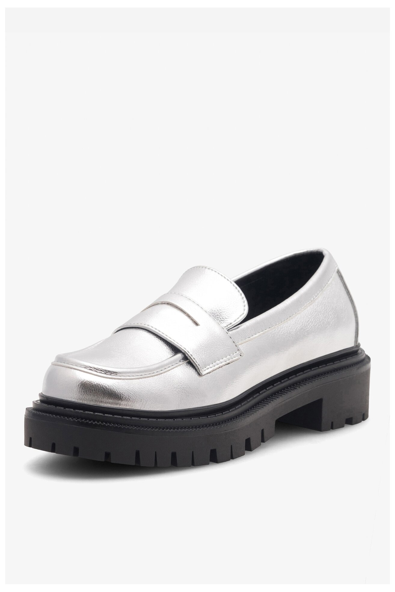 Mokasyn Jenny Fairy KIRA HY60031D-4 Srebrny