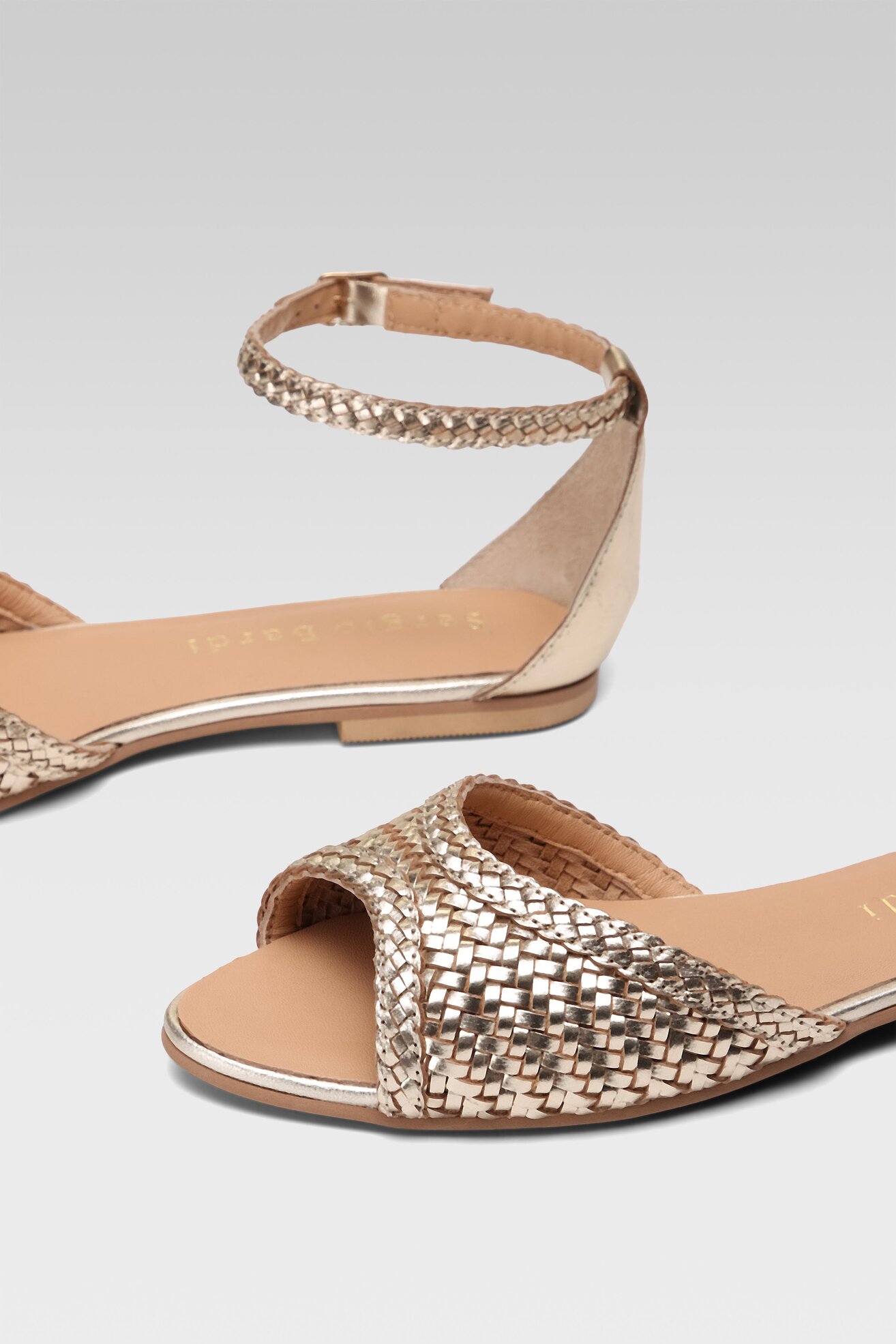 Sandały Sergio Bardi DELL-CHR-22-017-02SB Złoty