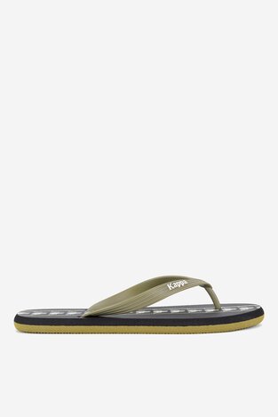 Шльопанець для басейну Kappa 371G1LW Green Military - Black - White МІКС