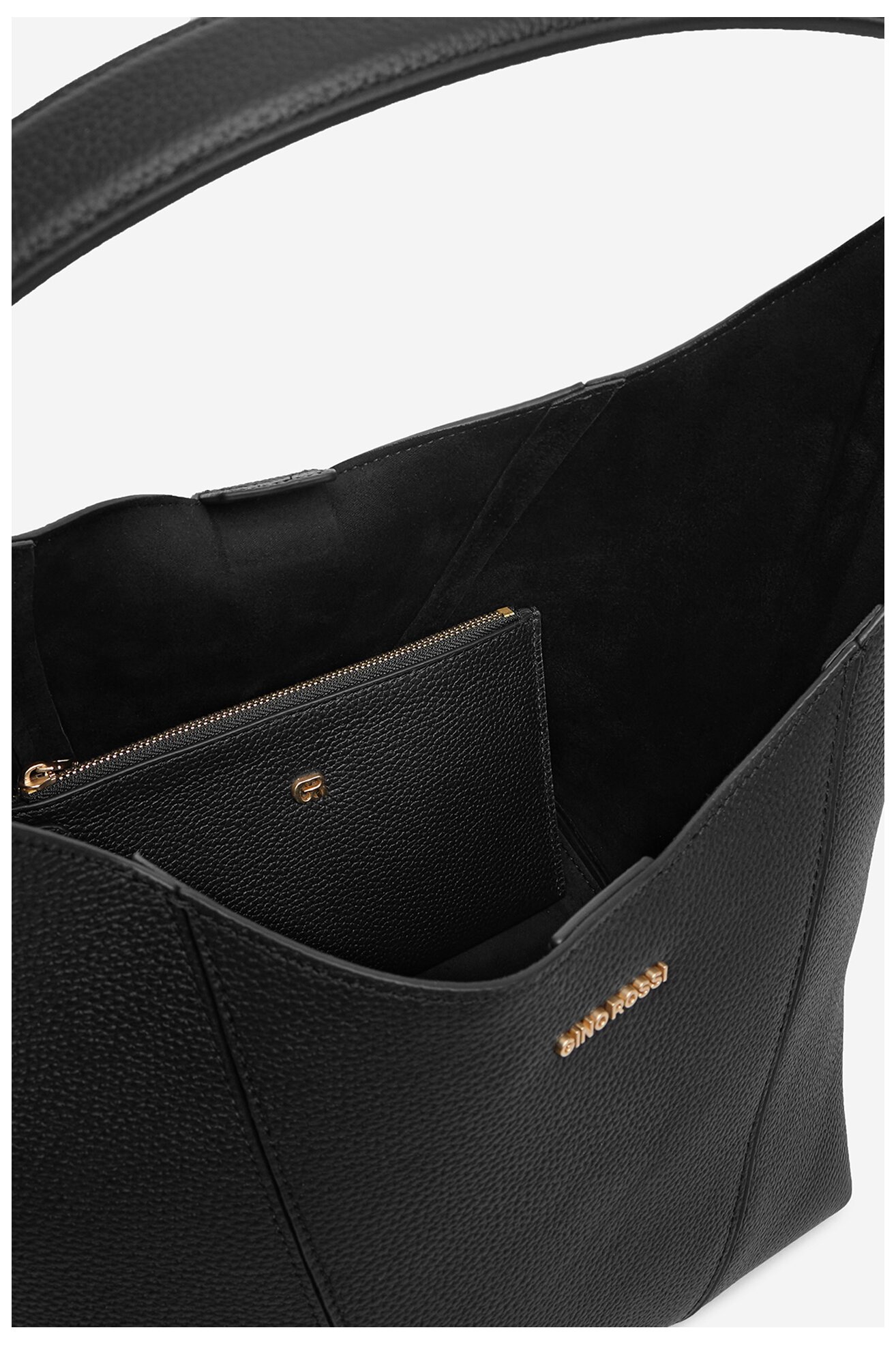 Сумка З Ремінцем Gino Rossi EO-LA321-1072 ЧОРНИЙ