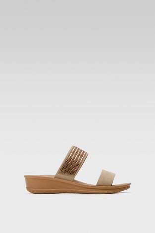 Шльопанець Clara Barson WSS20581-01 БЕЖЕВИЙ