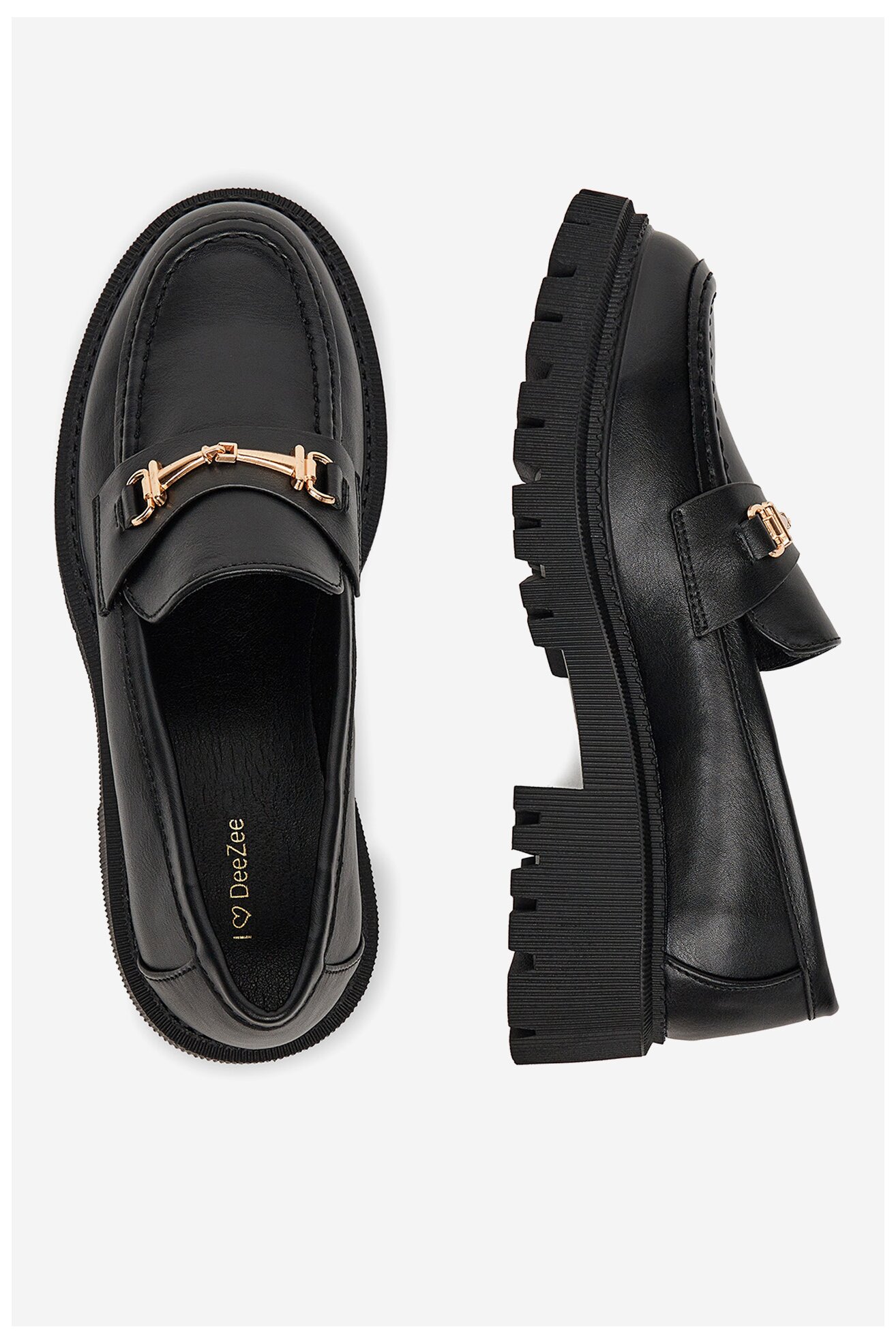 Mokasyn DeeZee 13027-12 Czarny